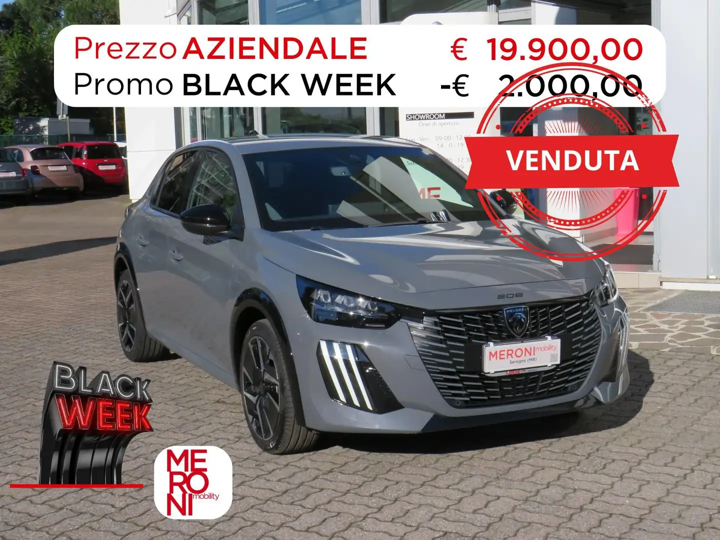 Peugeot 208 PureTech 100 S&S 5 porte GT Grau - 1