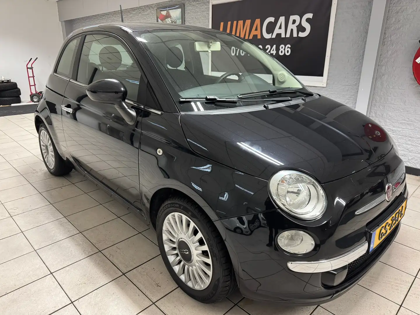 Fiat 500 0.9 TwinAir Turbo Easy Schwarz - 1