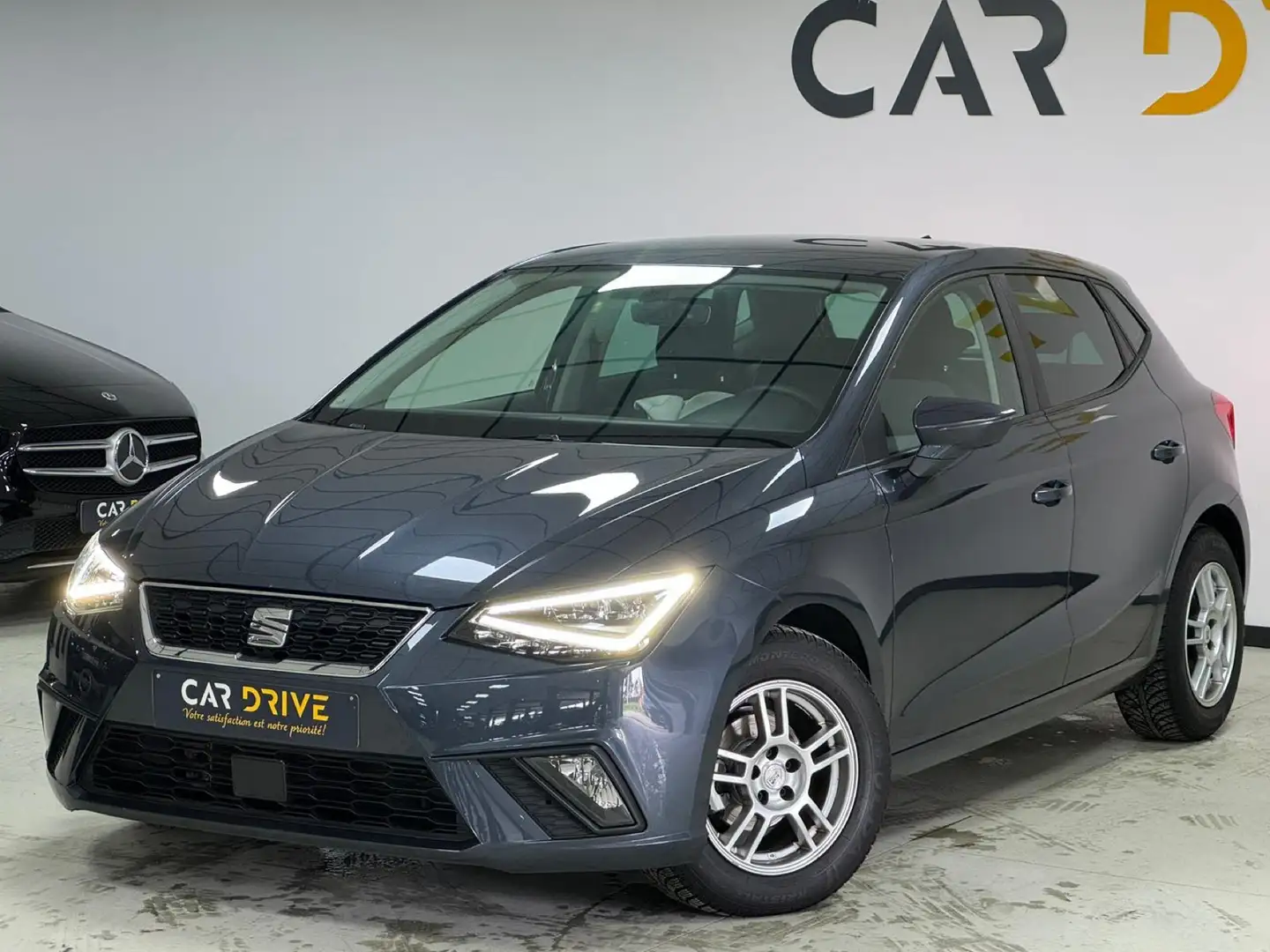 SEAT Ibiza 1.0 TGI CNG//2019//33.000KM//NAVI//CAPTEURS Blau - 1