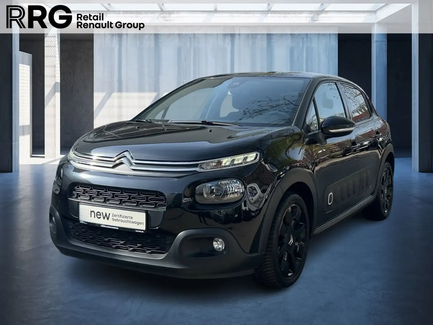 Citroen C3 1.2 PureTech 82 Shine Stop&Start Schwarz - 1