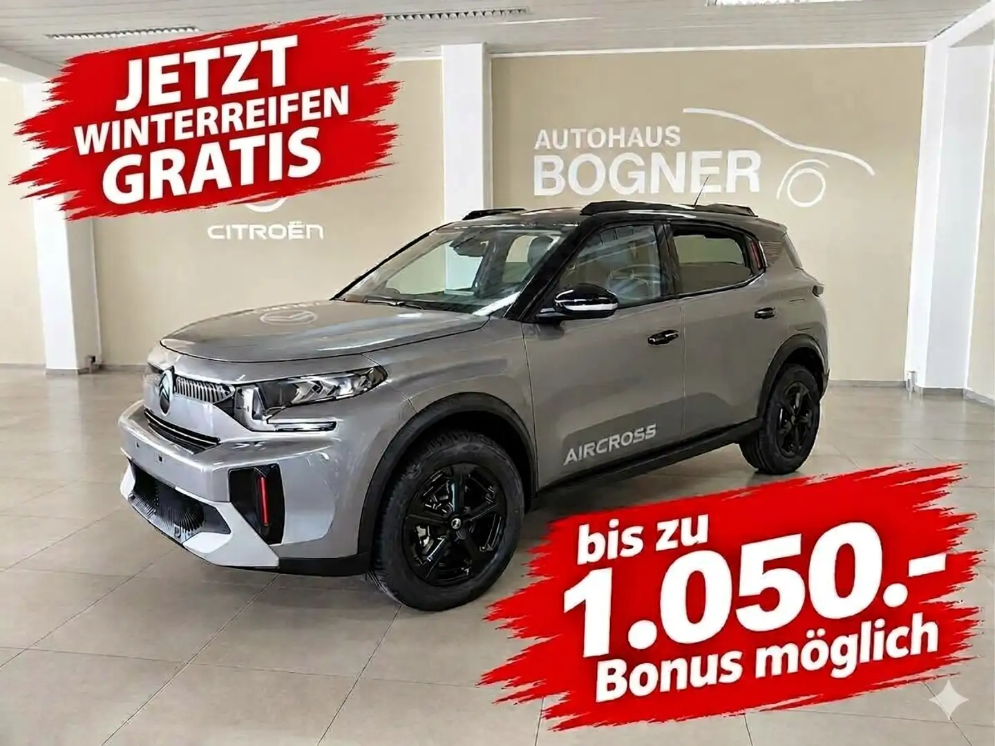 Citroen C3 Aircross Hybrid mHEV 145 Collection inkl.Finanz u. versi... Grau - 1