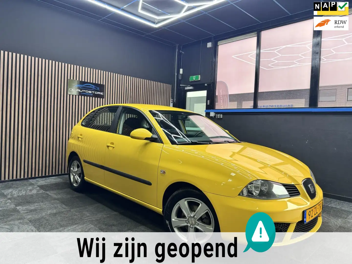 SEAT Ibiza 1.6-16V 25 Edition II Airco Cruise Lm velgen Deale Jaune - 1