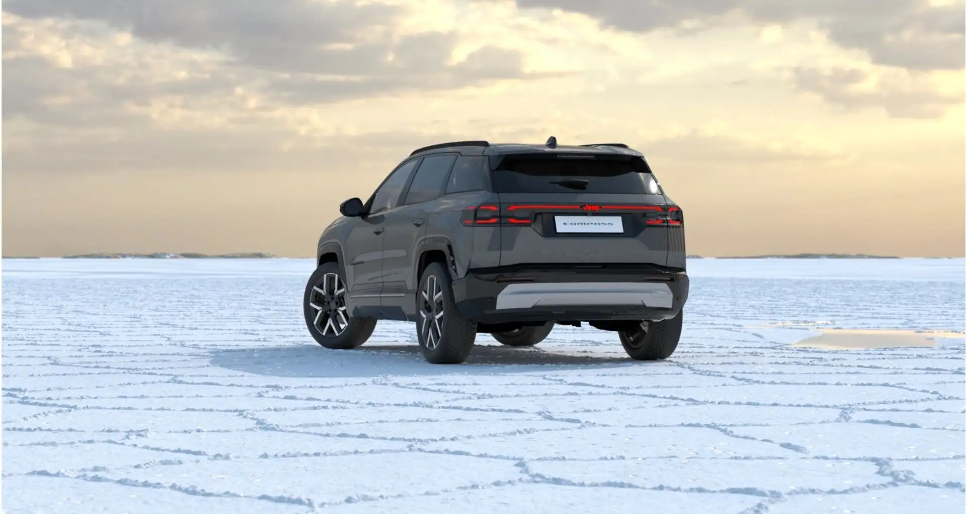 Jeep Compass Elektro 74 kWh First Edition Gris - 2