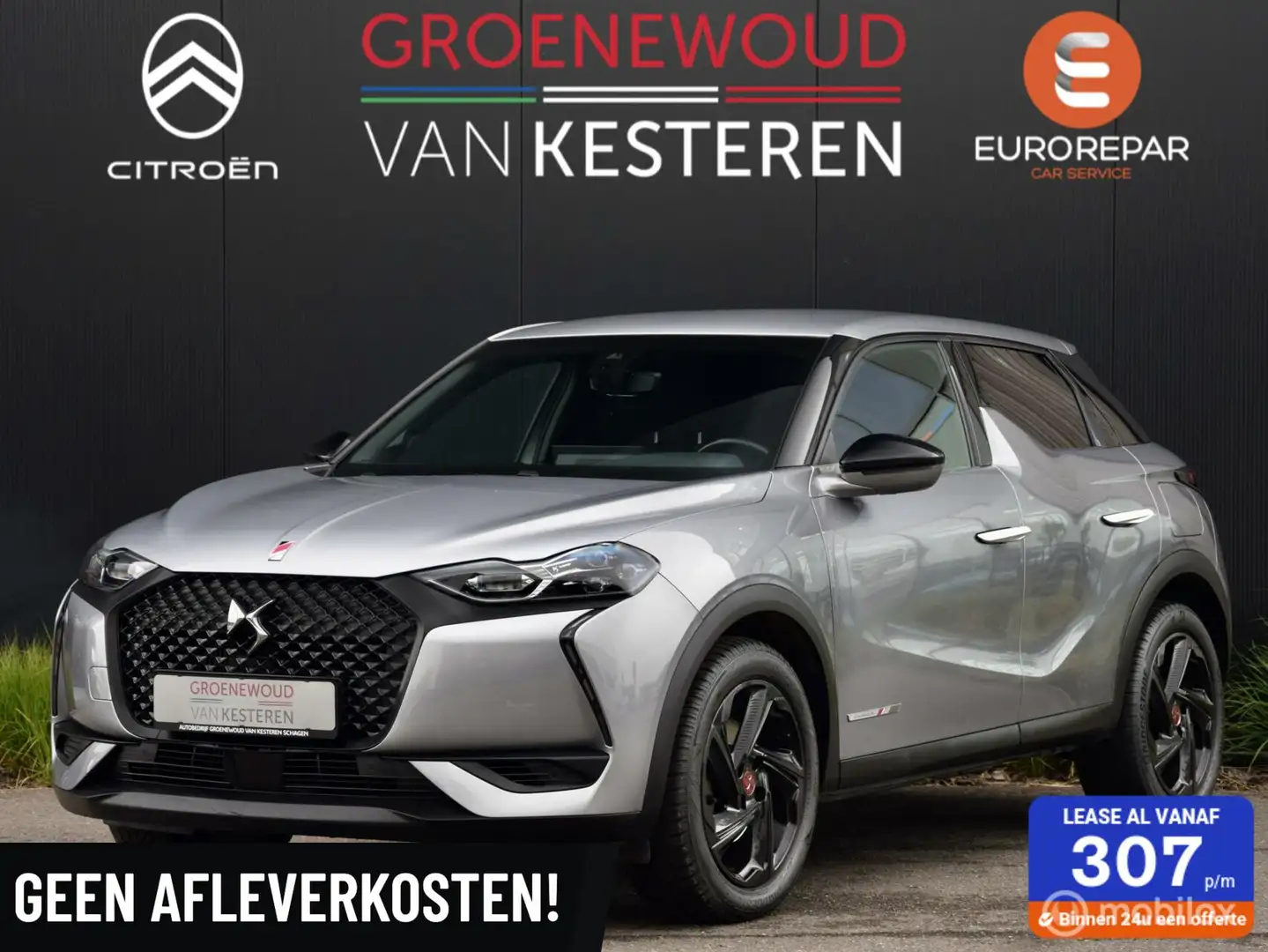 DS Automobiles DS 3 Crossback Performance Line+ Automaat 155 pk Grau - 1