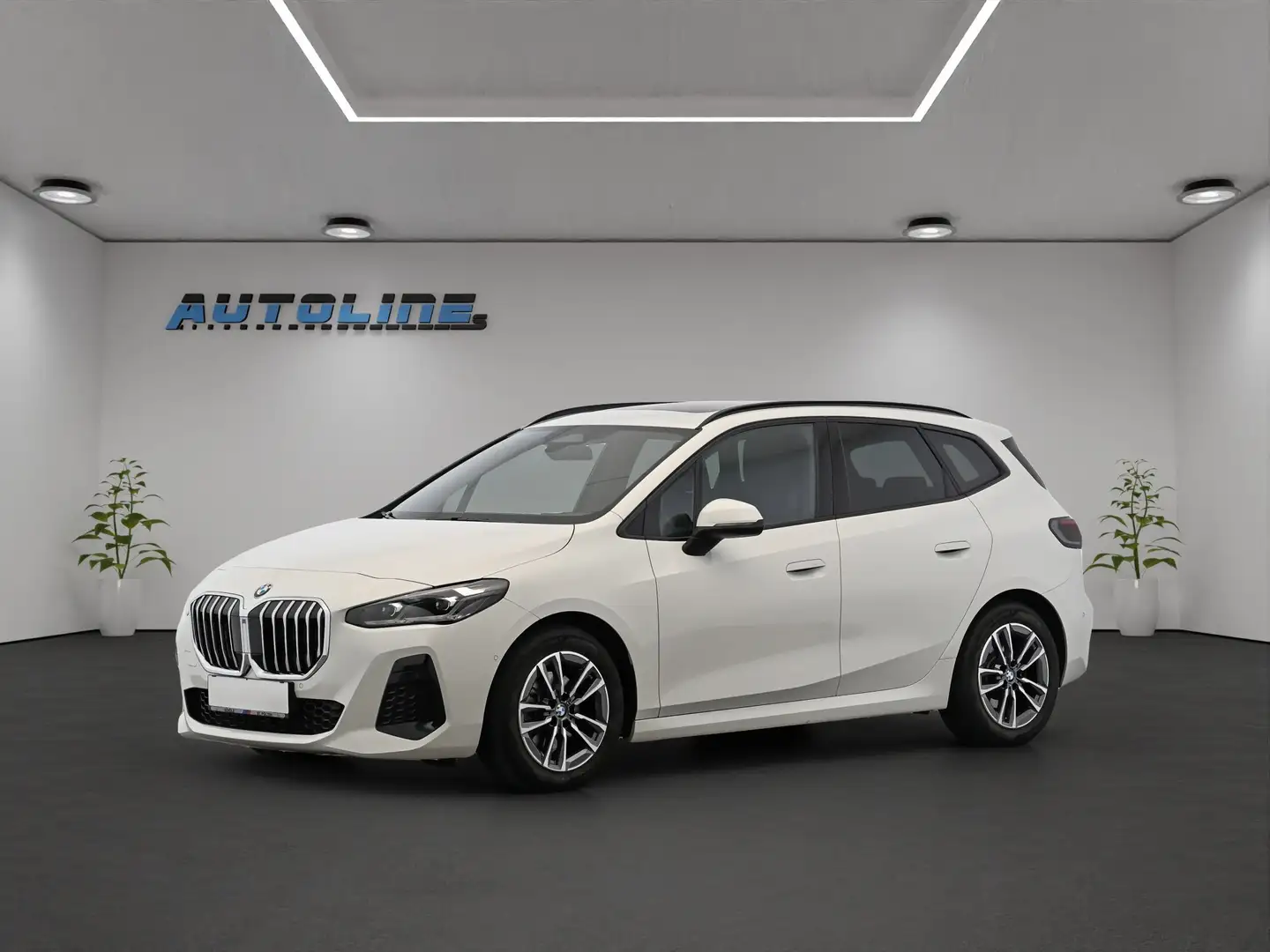 BMW 218 d*Active-Tourer*Aut**M-Sport**PANO**NAVI**LED**KAM Weiß - 1