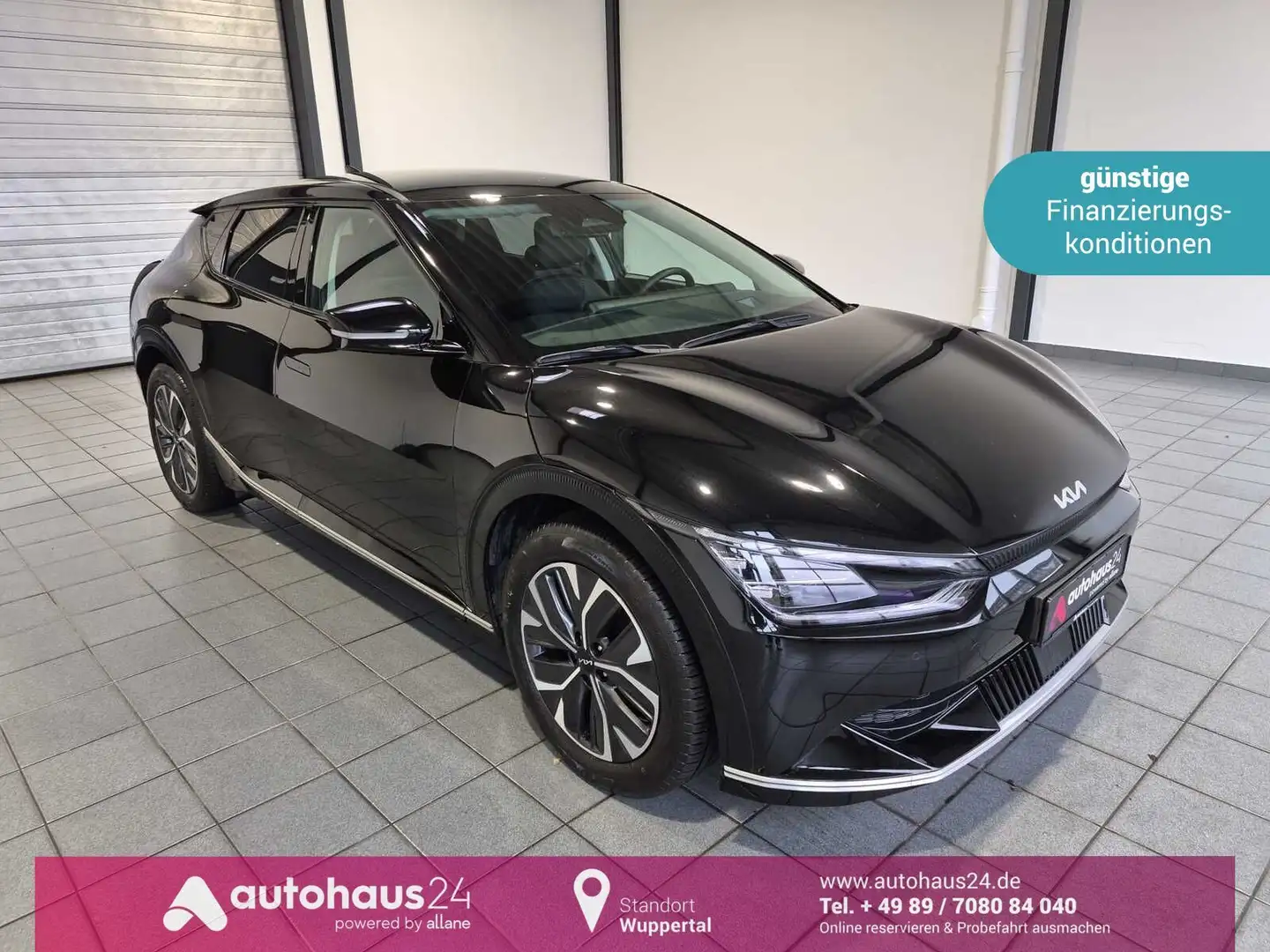 Kia EV6 Elektro 77,4 kWh 4WD ACC|LED|Kamera Noir - 1