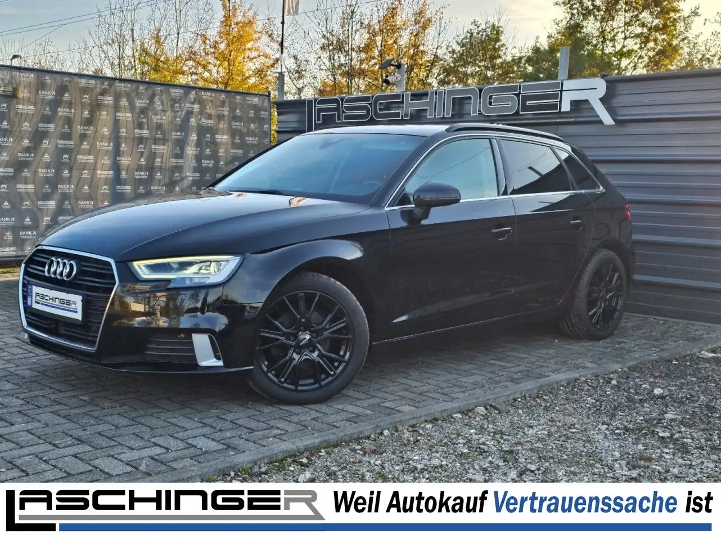 Audi A3 Sportback 1.5TSI SPORT S-TRONIC VIRT LED NAVI Schwarz - 1