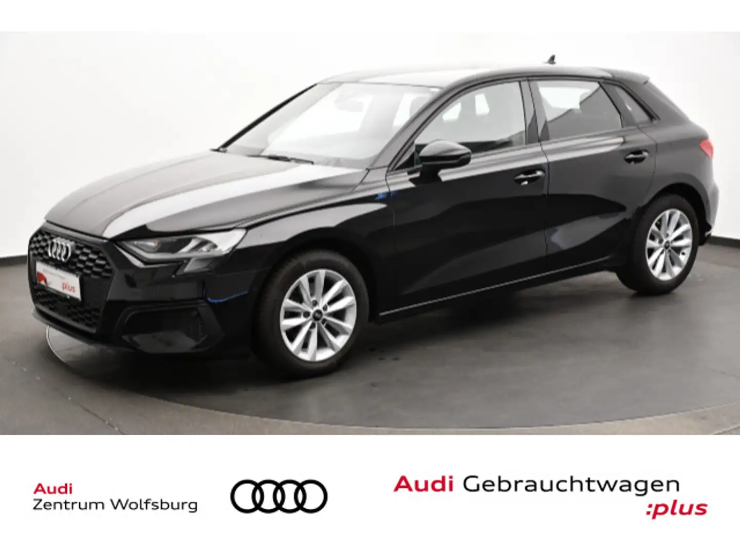 Audi A3 30 TFSI S tronic NAVI/VIRTUAL/LED Schwarz - 1