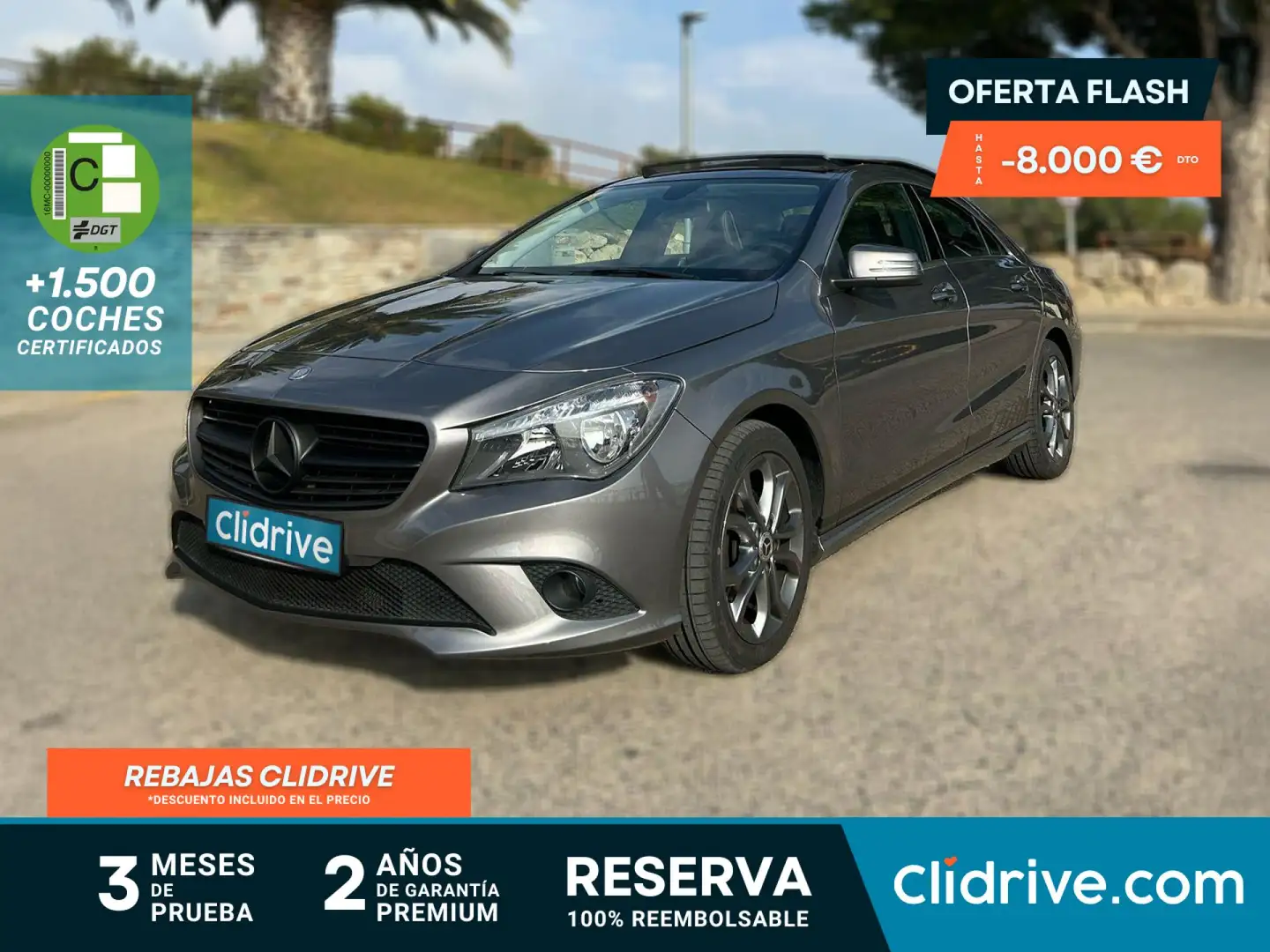 Mercedes-Benz CLA 180 Gris - 1