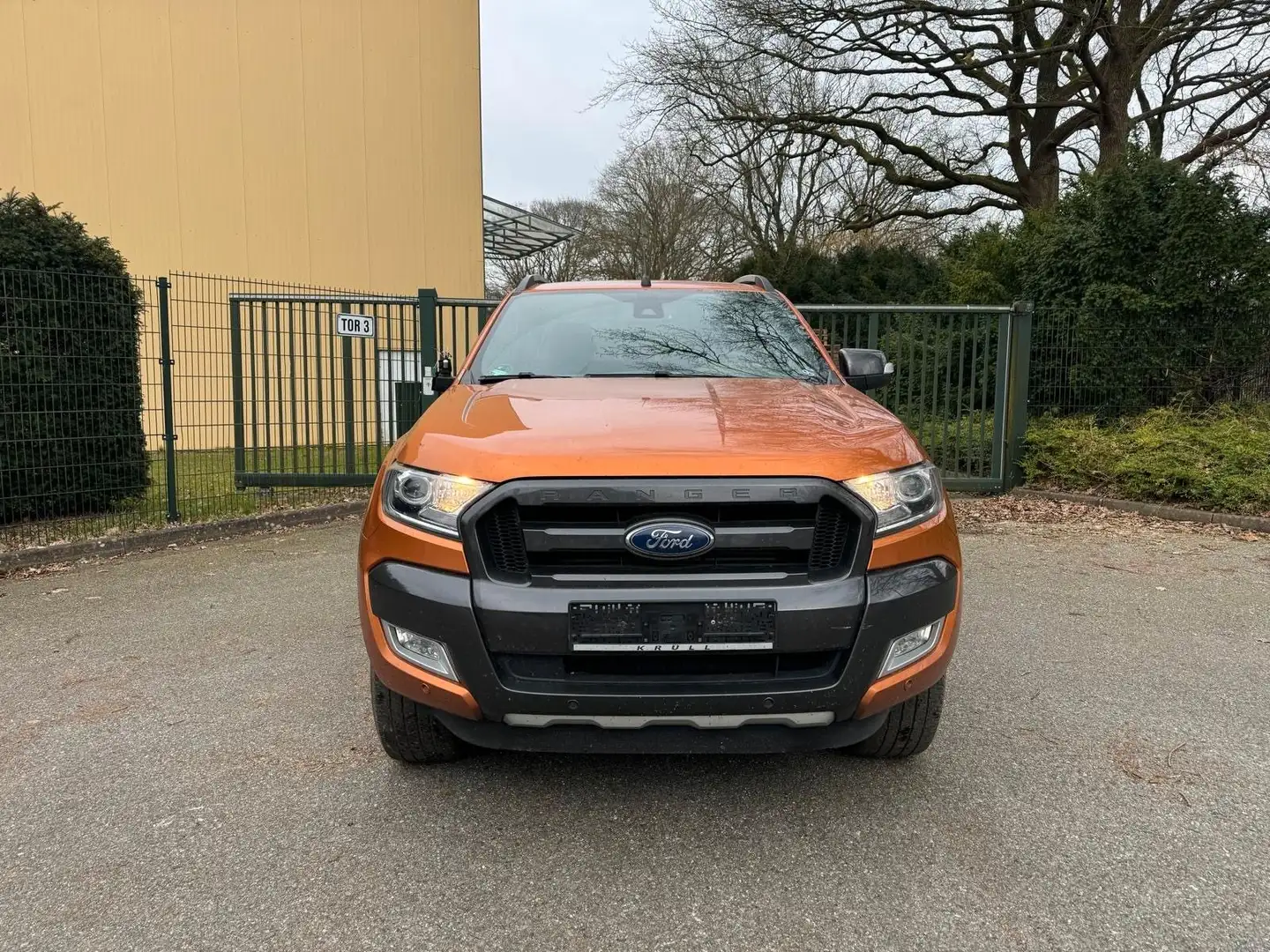 Ford Ranger Wildtrak Doppelkabine 4x4 Unfallfahrzeug Orange - 1