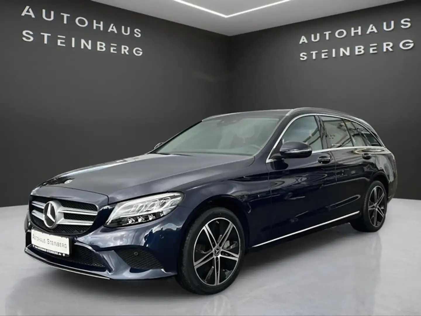 Mercedes-Benz C 300 E T 9G-Tronic AUTOM+NAVI+SHZ+LED Blauw - 2