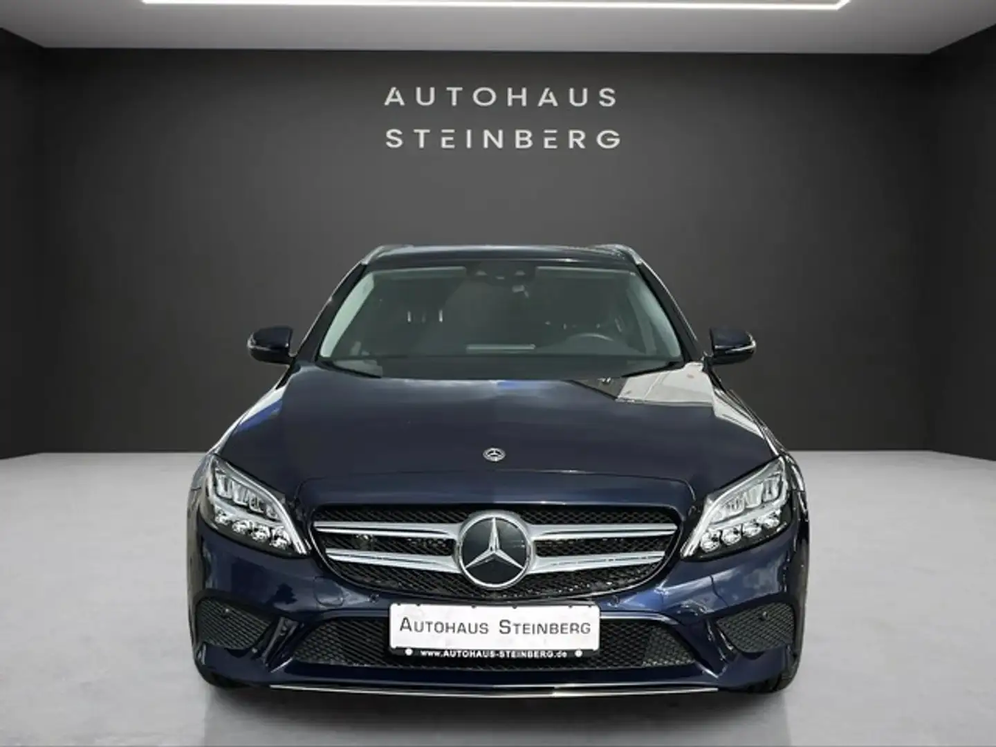Mercedes-Benz C 300 E T 9G-Tronic AUTOM+NAVI+SHZ+LED Blauw - 1