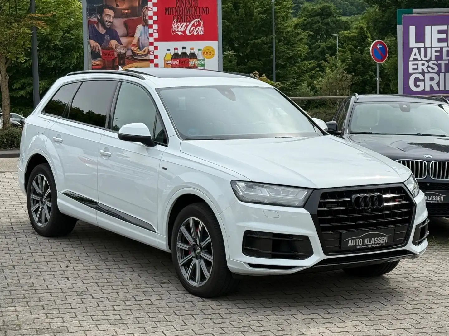 Audi Q7 3.0 TFSI S-Line/7-Sitzer/Pano/BOSE/Abn.AHK Blanc - 1