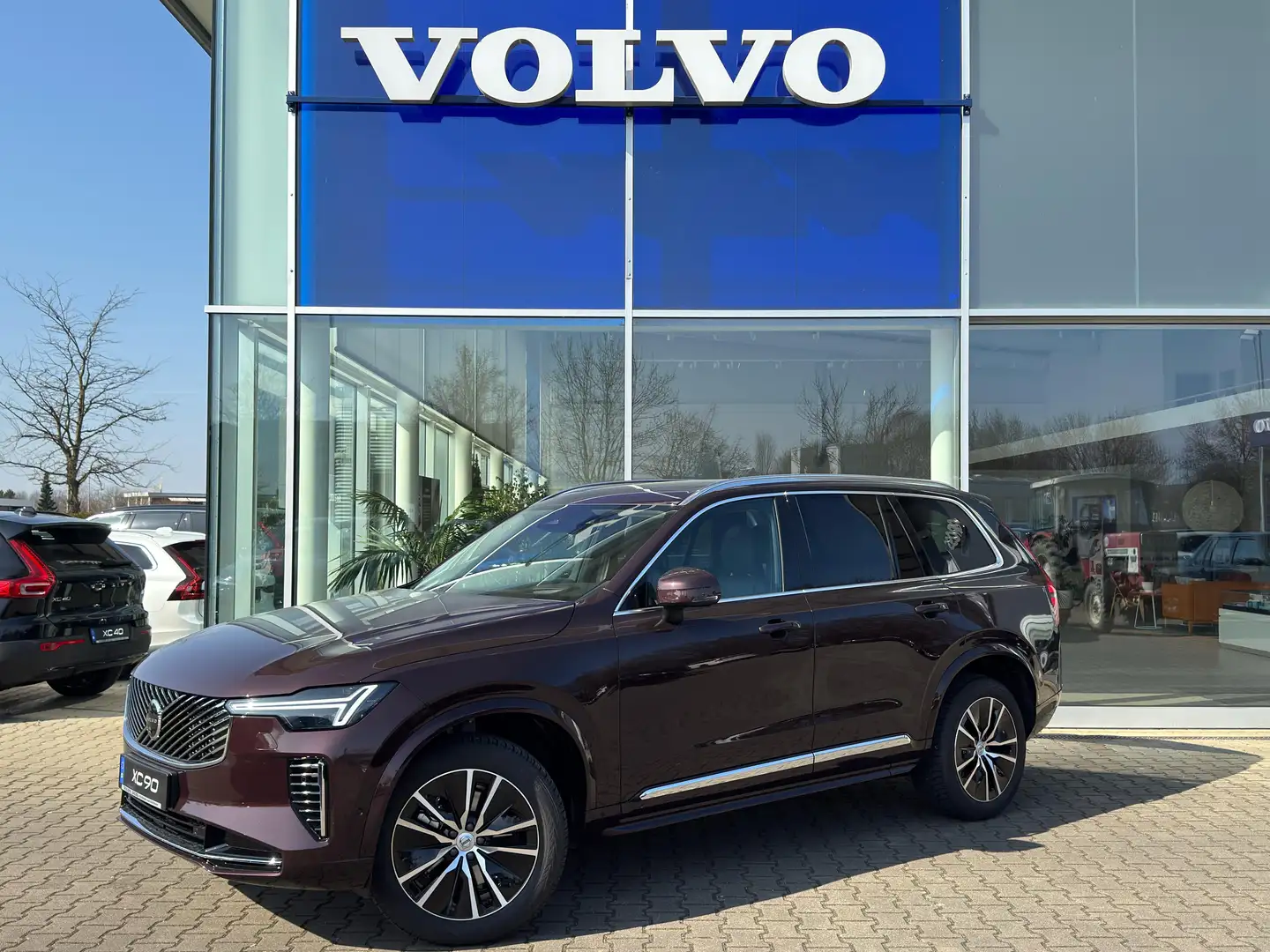 Volvo XC90 B5b Ultra Bright AWD Piros - 1
