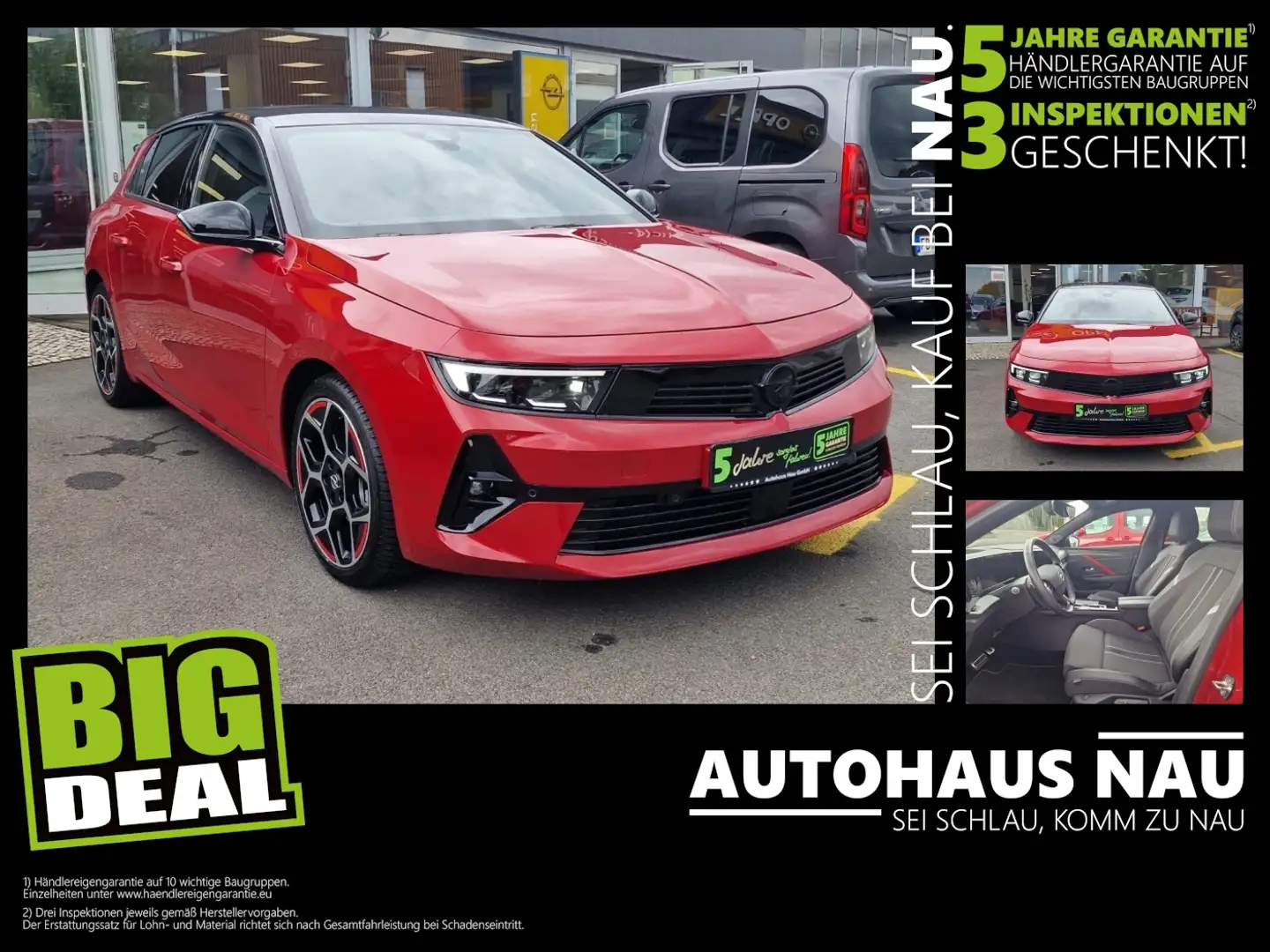 Opel Astra L 1.6 Turbo Plugin GS Line inkl. Inspektionspaket Rojo - 1