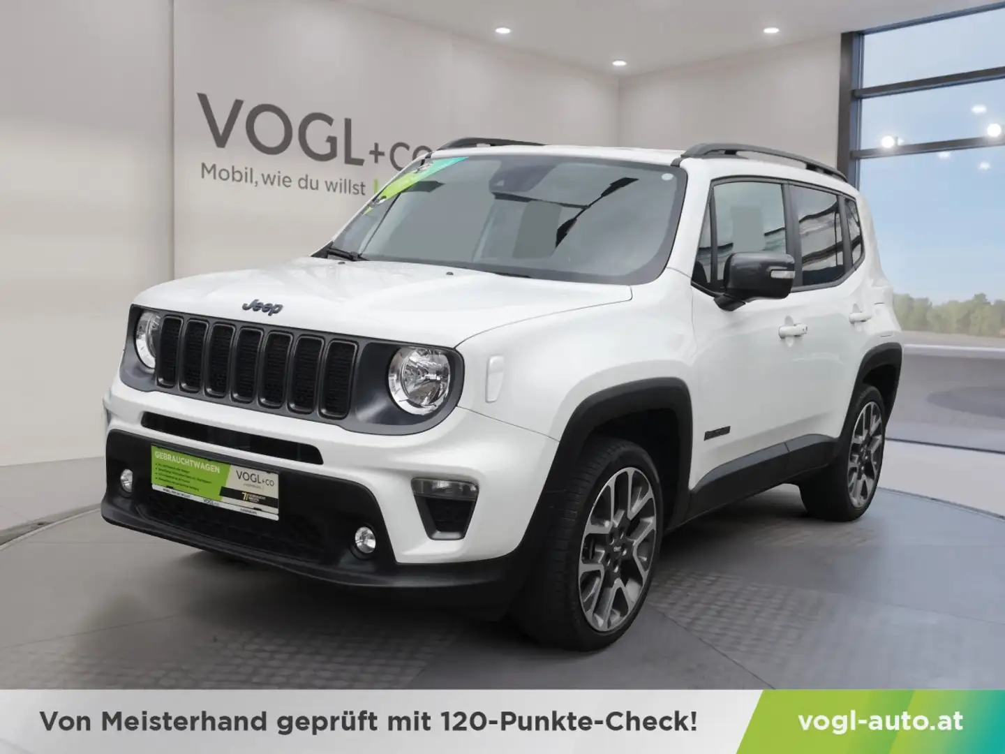 Jeep Renegade 1.3PHEV 240PS AT 4xe S Weiß - 1