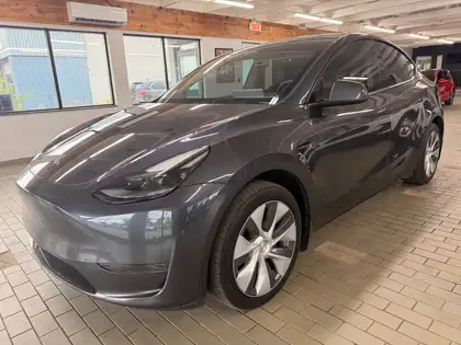 Gray 2023 Tesla Model Y SUV / Crossover Rear-Wheel Drive Automatic