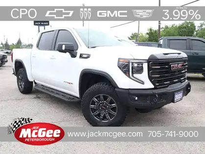 White 2025 GMC Sierra 1500 Pickup Truck Four-Wheel Drive Automatic