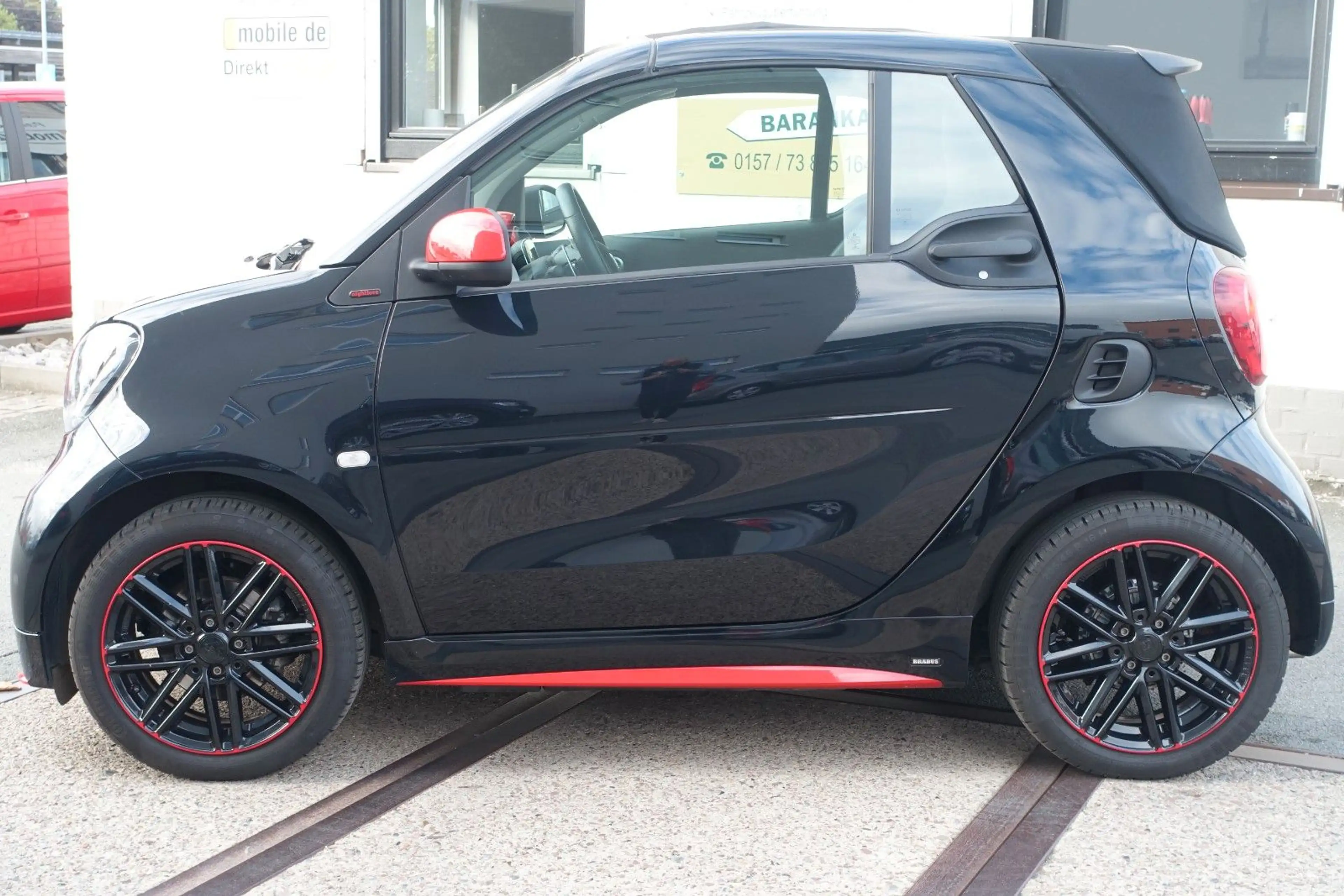 smart forTwo cabrio/BRABUS 1 of 100/NAVI*SHZ*LEDER*RFK — photo 10