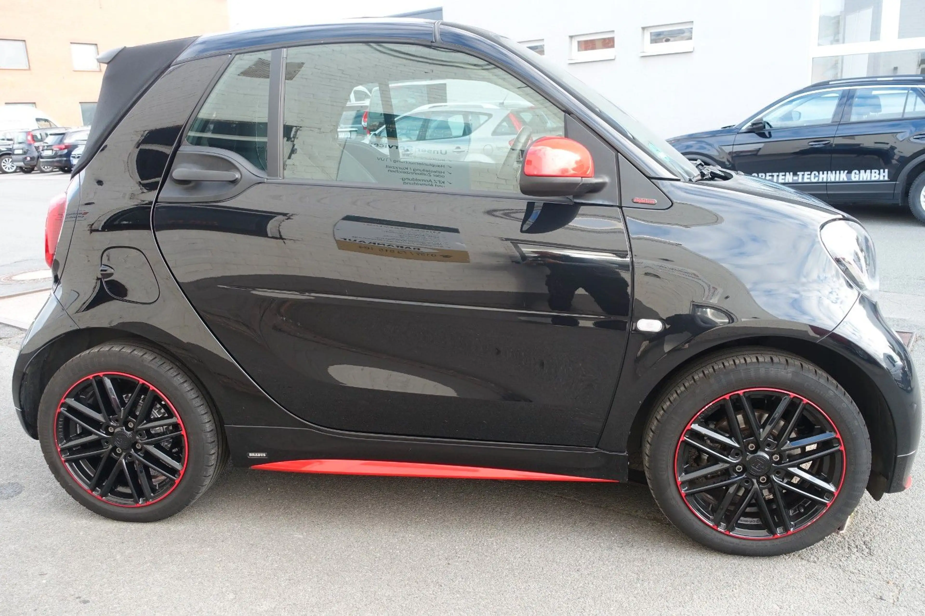 smart forTwo cabrio/BRABUS 1 of 100/NAVI*SHZ*LEDER*RFK — photo 7
