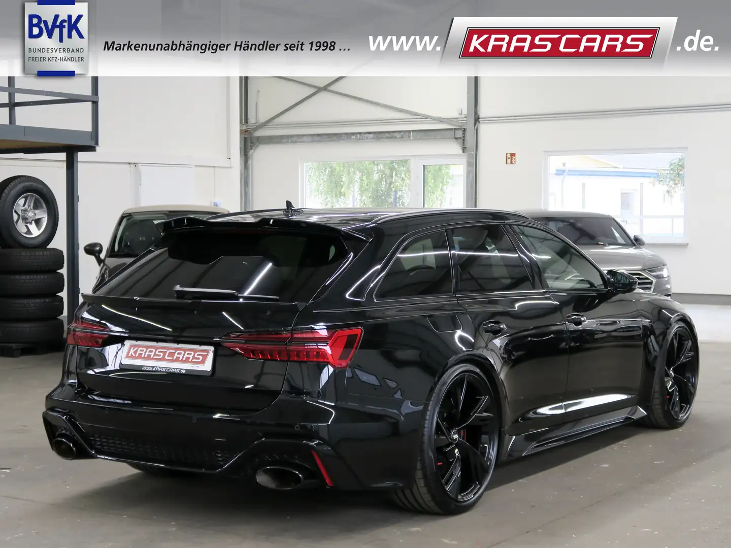 Audi RS6 4.0 TFSI quattro Dynamik+*Pano*Design*Garantie Noir - 2