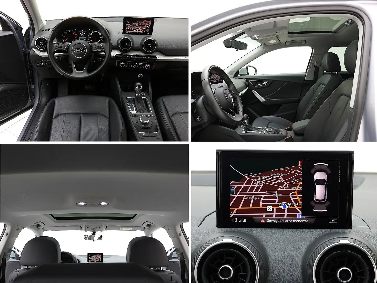 Audi Q2 30 1.6 TDI 116CV S-Tronic✔️TETTO APRIBILE Plateado - 2