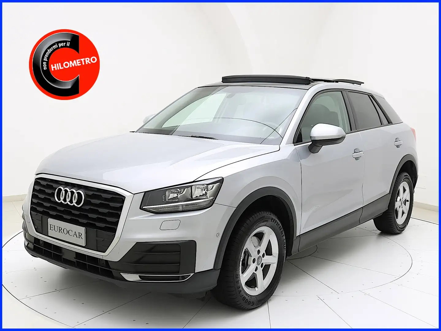 Audi Q2 30 1.6 TDI 116CV S-Tronic✔️TETTO APRIBILE Plateado - 1