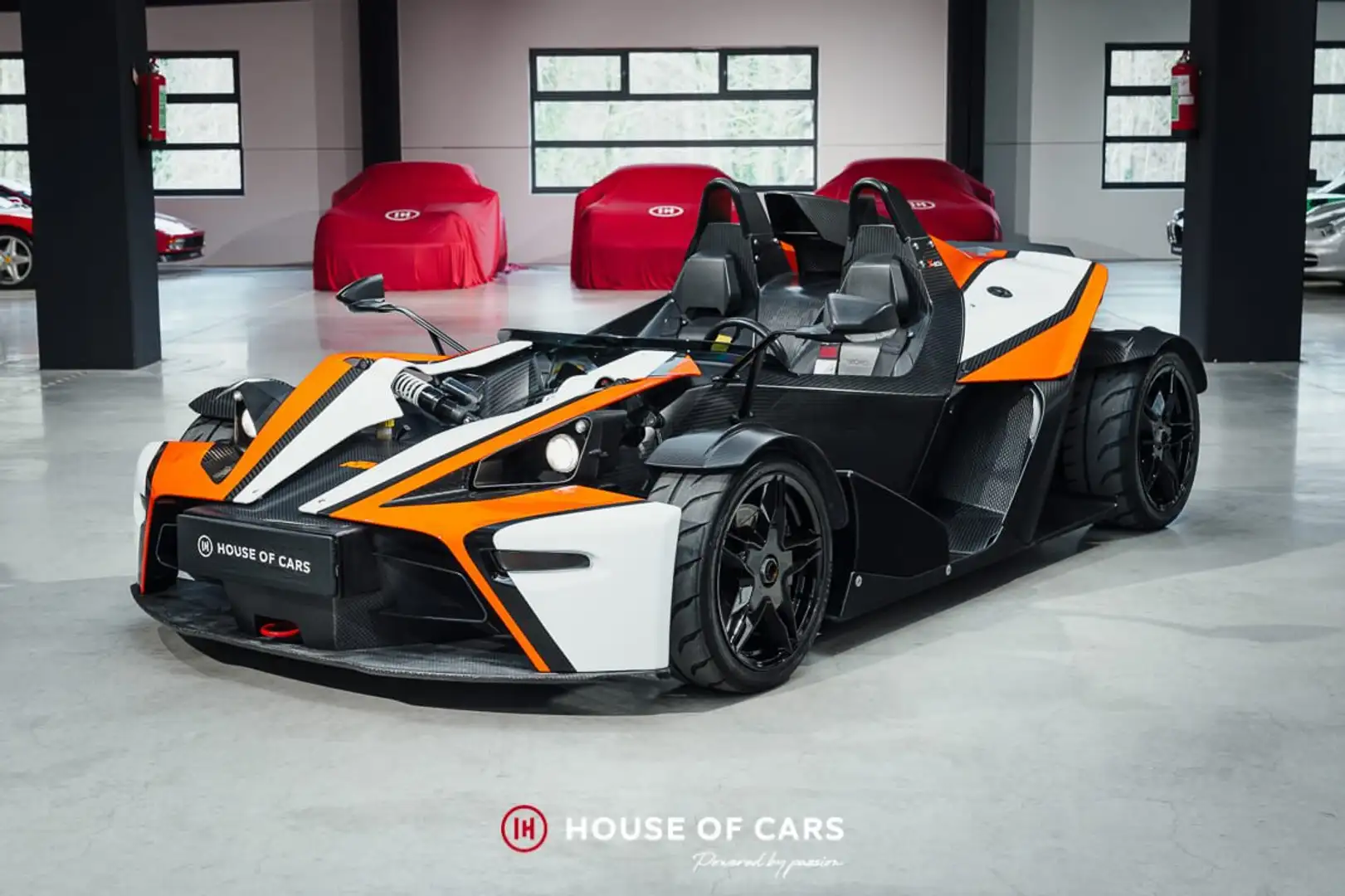 KTM X-Bow Street Street legal - 100% OEM Parts Orange - 2