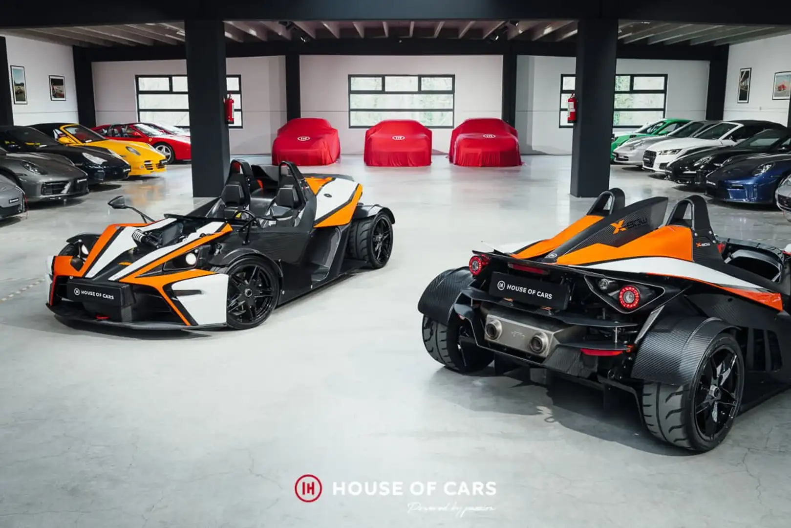KTM X-Bow Street Street legal - 100% OEM Parts Orange - 1