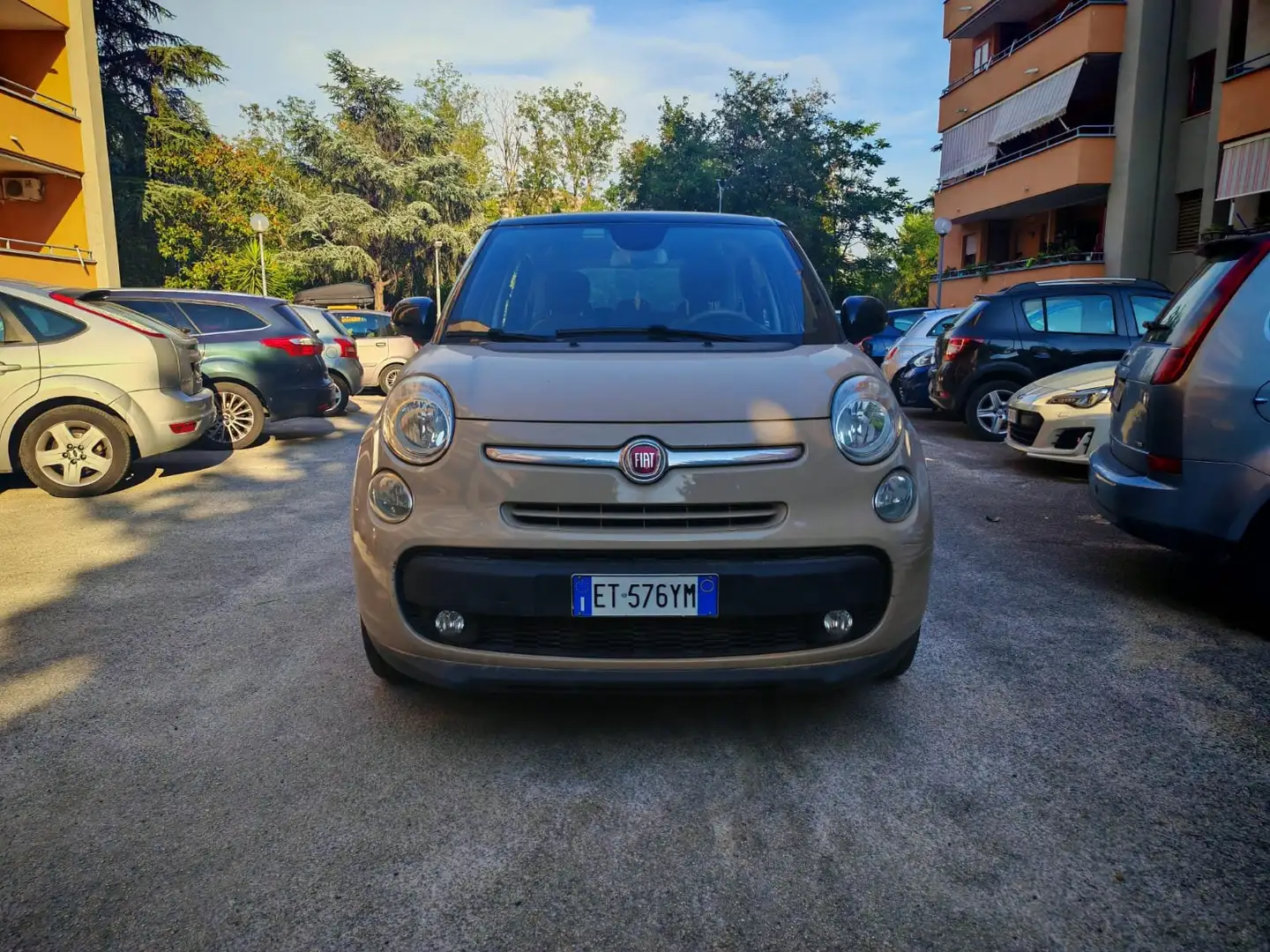 Fiat 500L 500L 2012 0.9 t.air t. natural power Easy 80cv Beige - 2