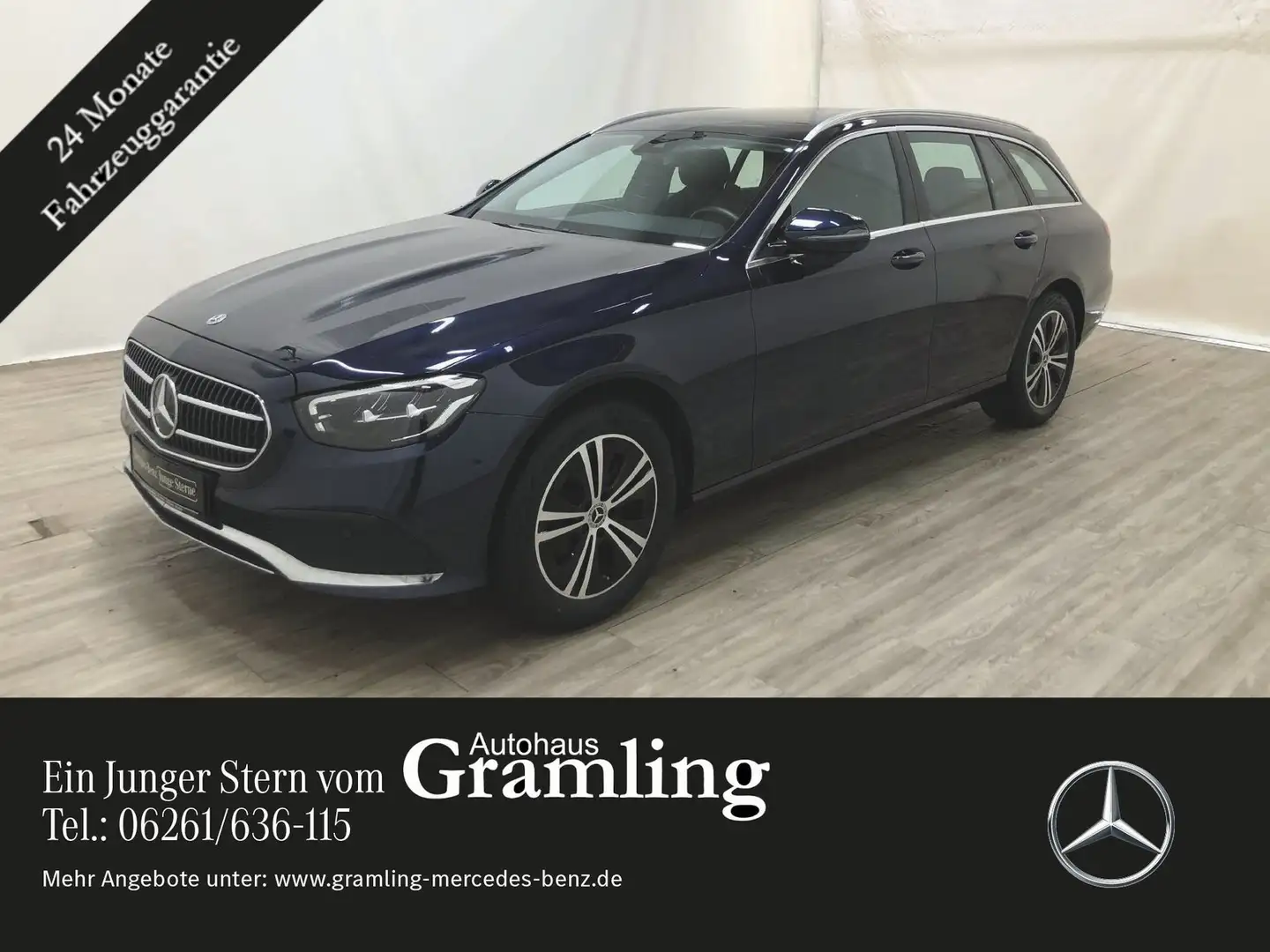 Mercedes-Benz E 220 dT AVANTGARDE MBUX*Navi*Kamera*LED*Spur-Pak Blau - 1