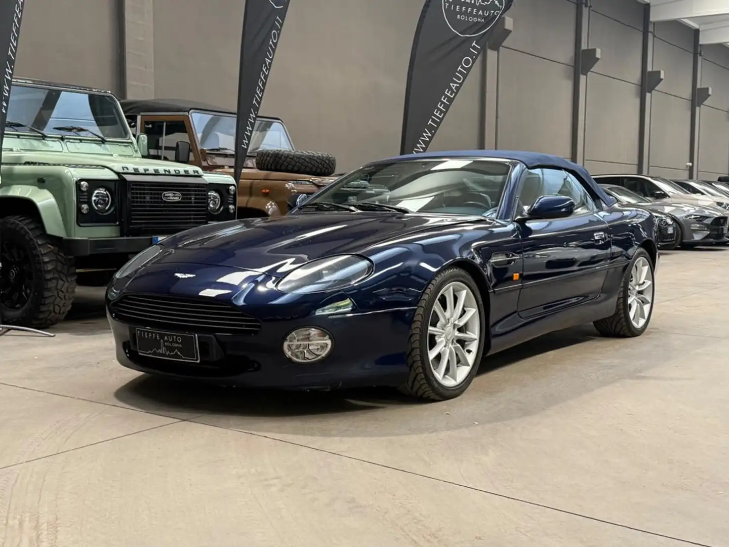 Aston Martin DB7 Vantage Blau - 1