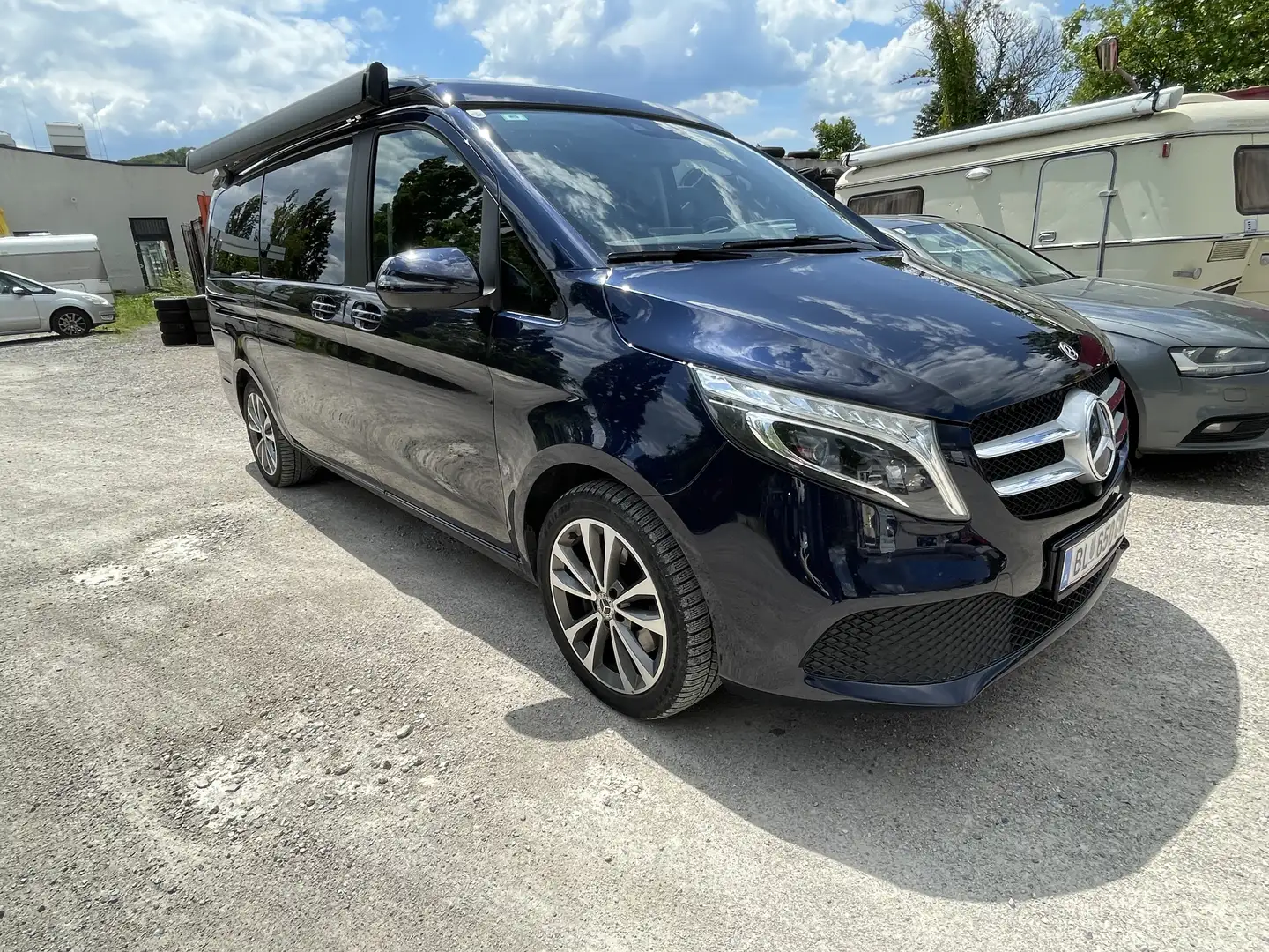 Mercedes-Benz Marco Polo Horizon 300 d lang 4MATIC Aut.Standheizung Blau - 1