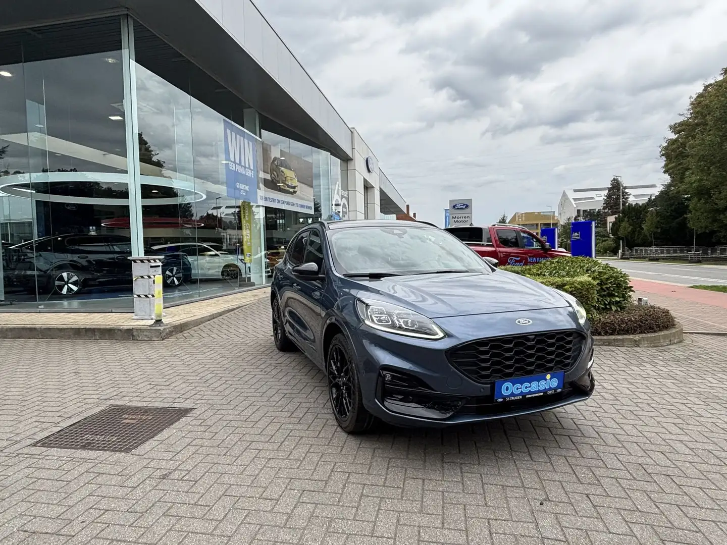 Ford Kuga ST-LINE X 2.5PHEV 225PK AUT OC3318 *60480* Blauw - 1