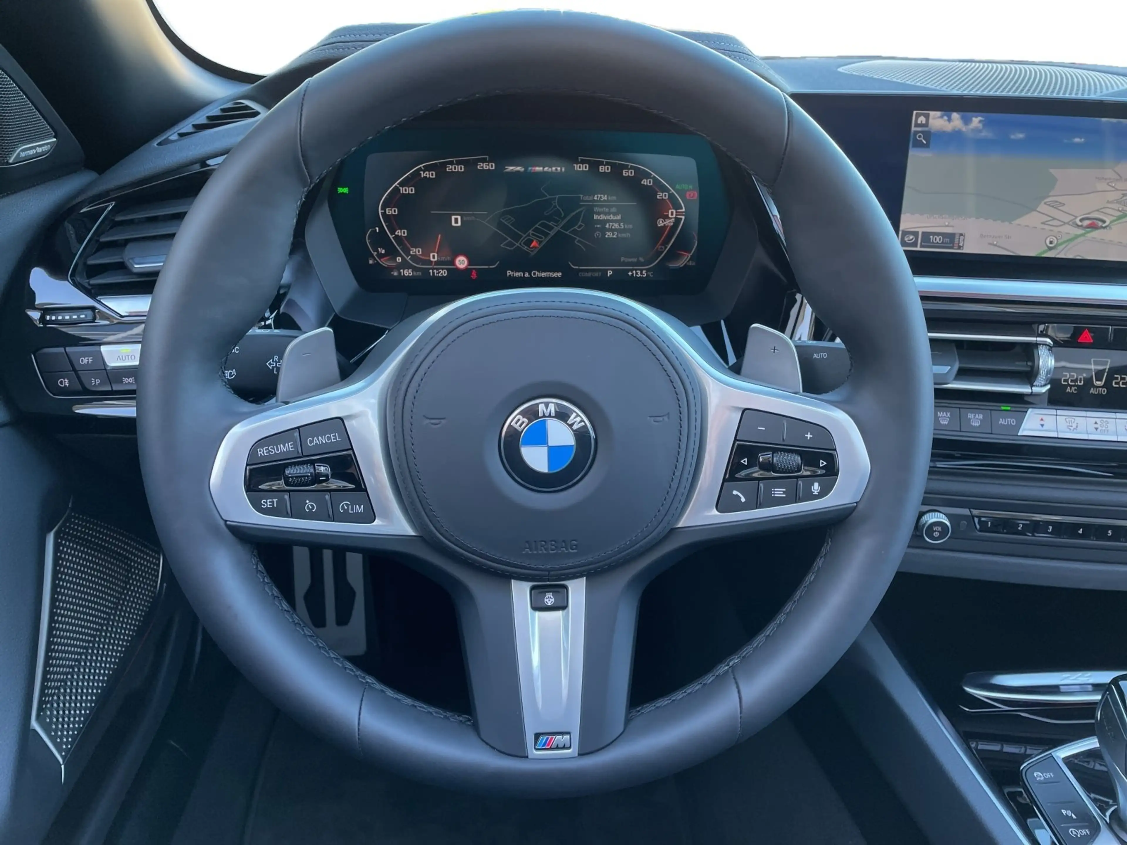 BMW Z4 M40i Adaptives M Fahrwerk-Innovationspaket-Head Up — photo 9