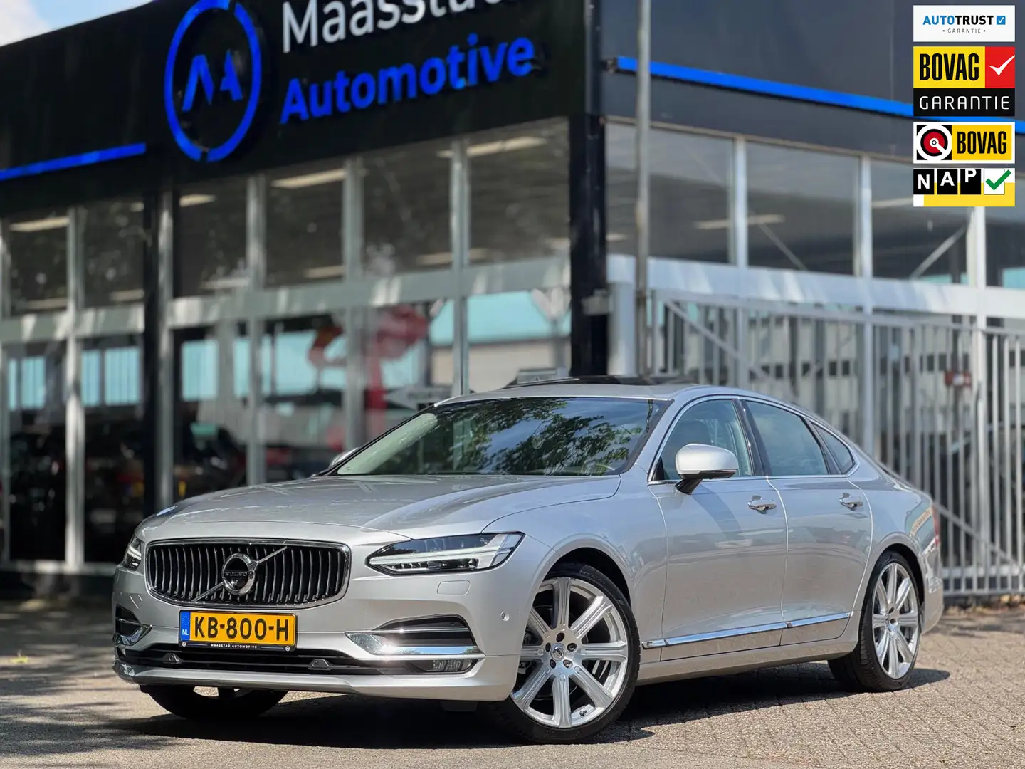 Volvo S90 2.0 D4 Inscription B&W 360cam Drive pilot Volle on Gri - 1