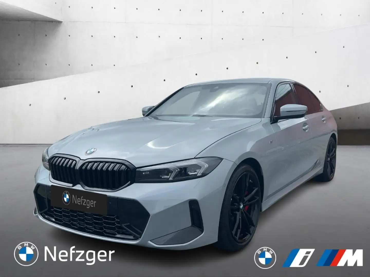 BMW 318 d Limousine M Sport Harman Kardon Parking Assistan Grau - 1