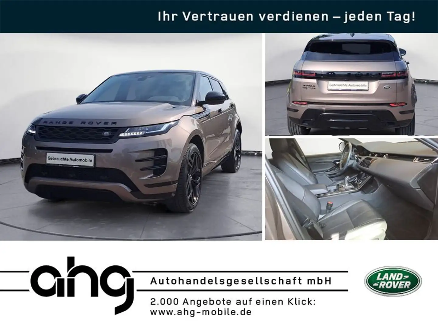 Land Rover Range Rover Evoque D180 R-DYNAMIC S AWD Automati Maro - 1