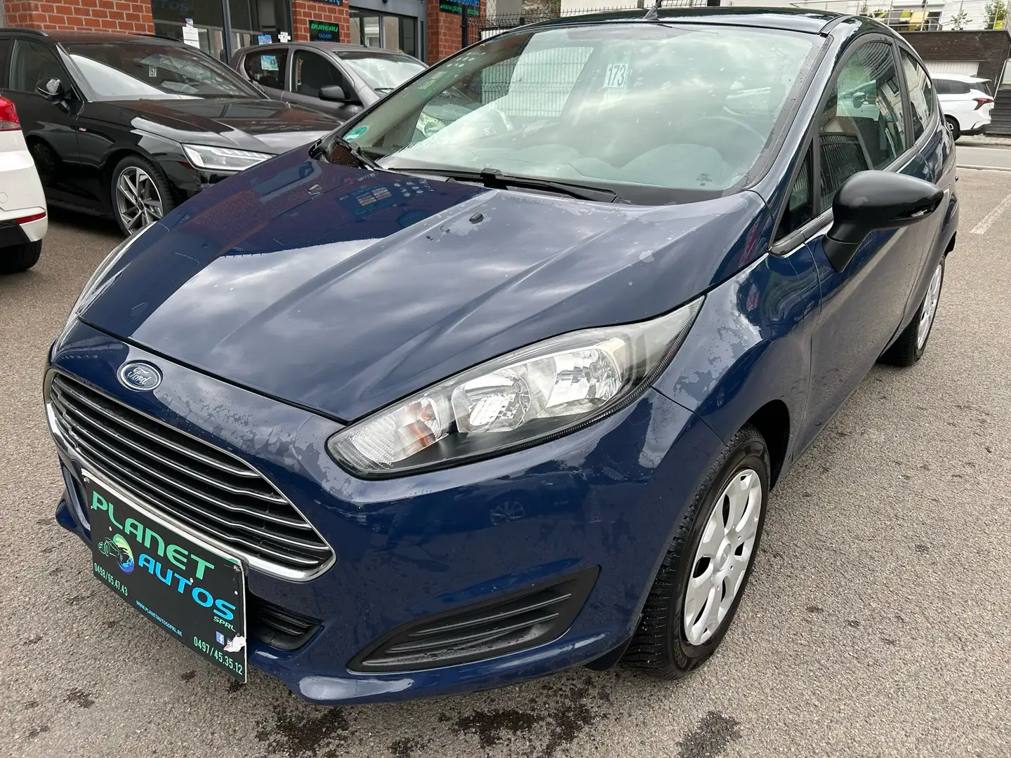 Ford Fiesta 1.25i 3 PORTES 57939 KM GARANTIE 12 MOIS Bleu - 1