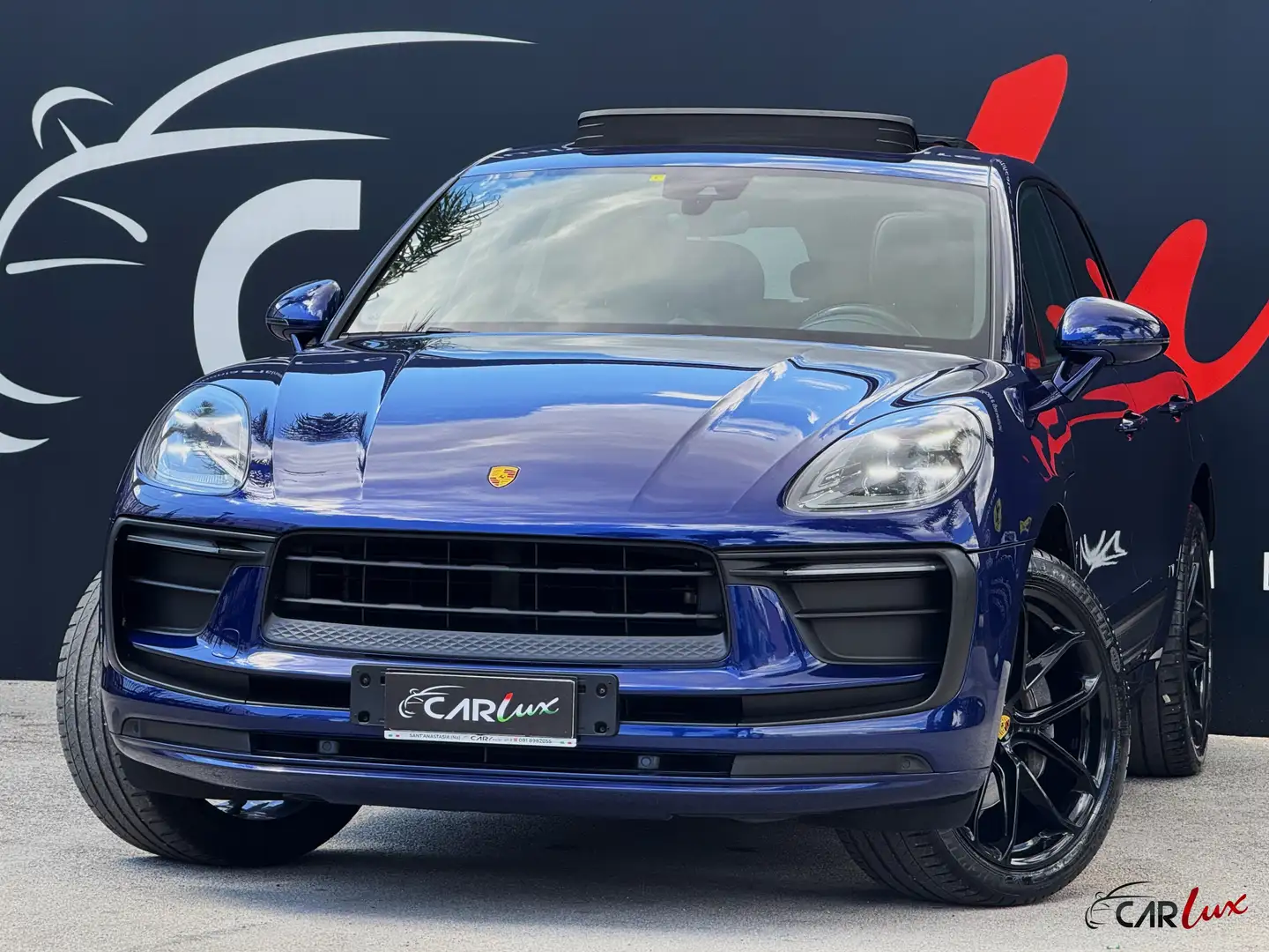 Porsche Macan 2.0 Turbo Benzina 265CV PDK TETTO APPROVED Blu/Azzurro - 1