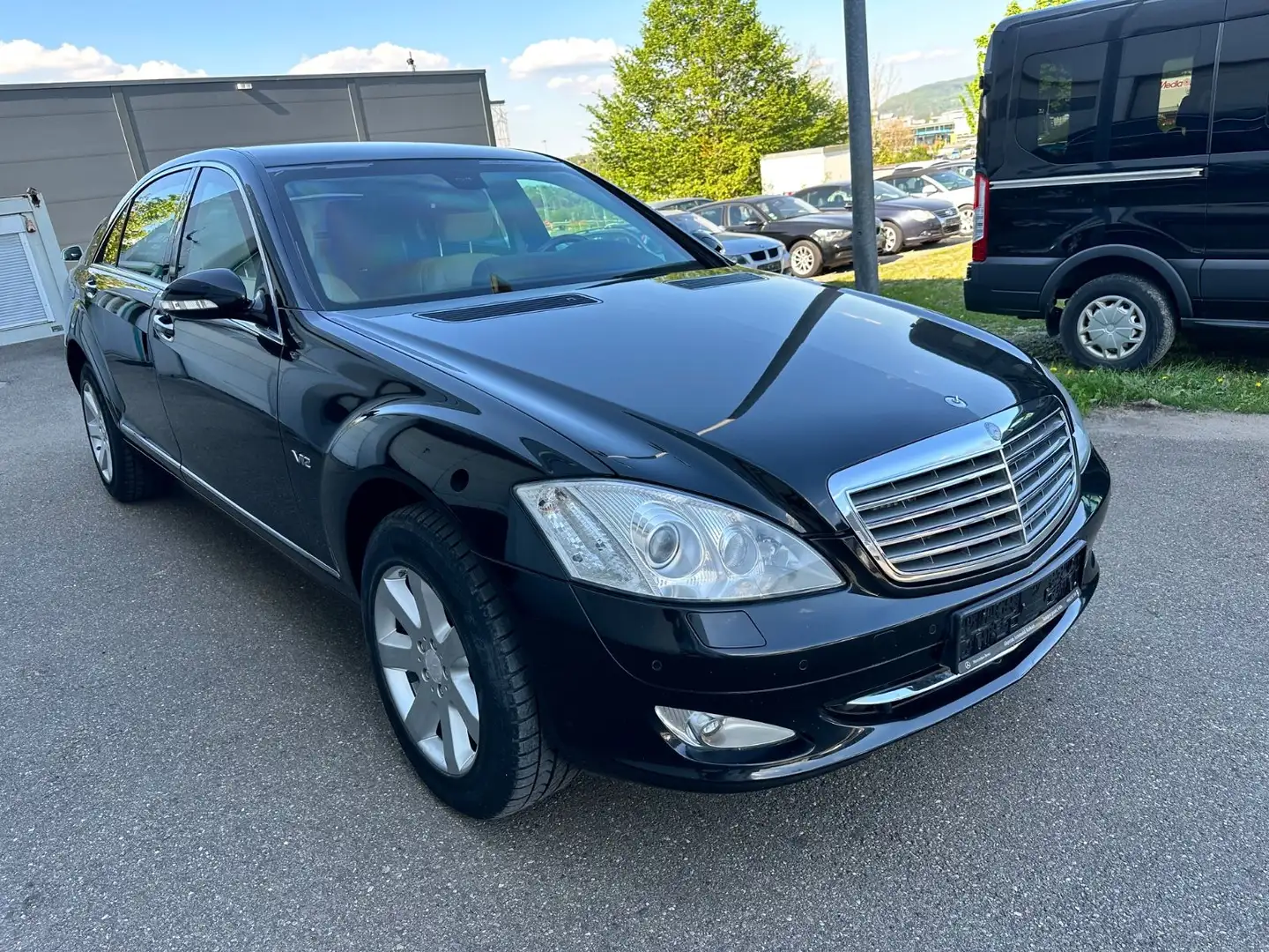 Mercedes-Benz S 600 GUARD*VR9*B7*WERKSPANZER*33TKM*ARMORED*1HD Negru - 1