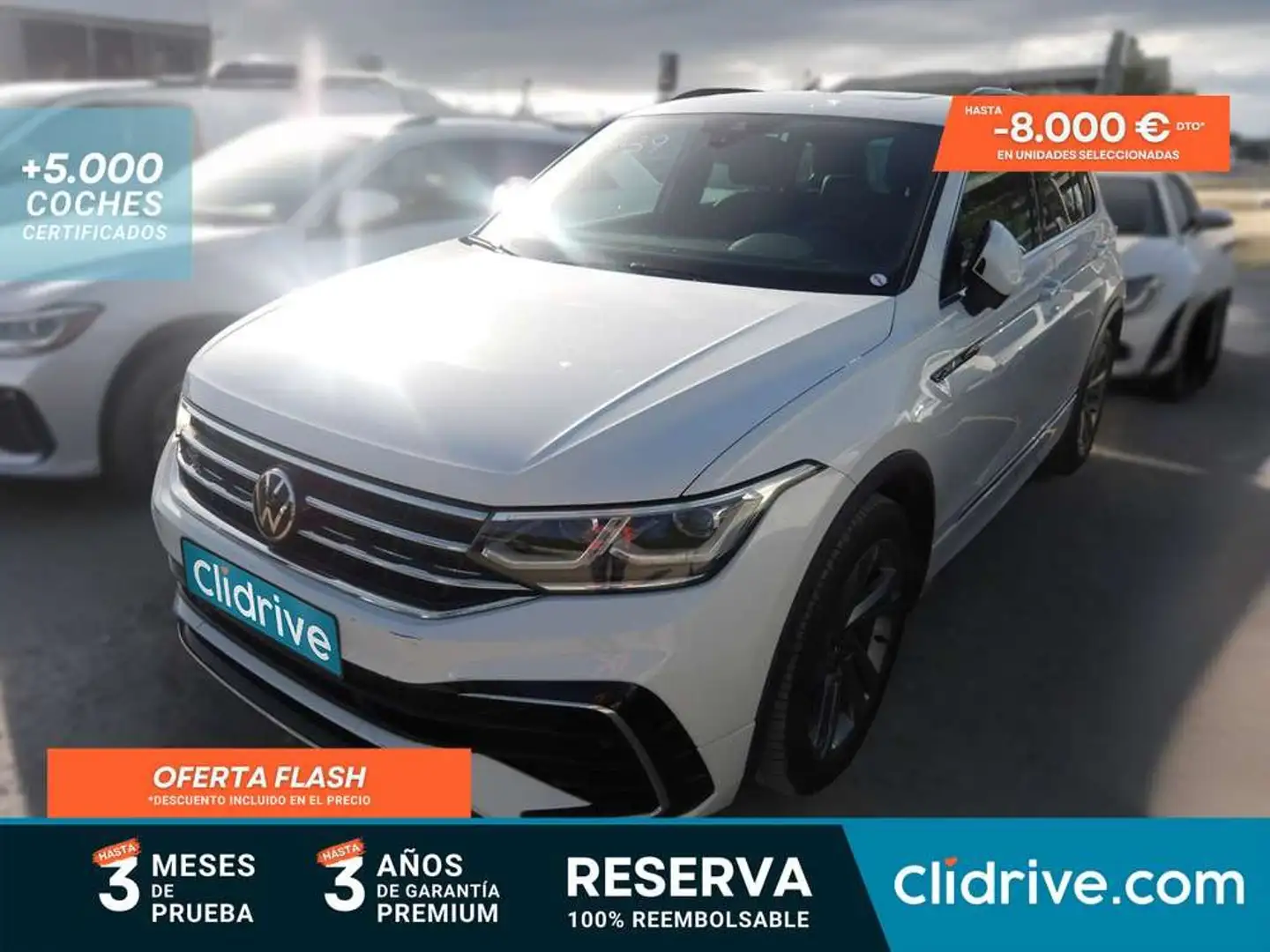 Volkswagen Tiguan 2.0TDI R-Line DSG 110kW Blanco - 1