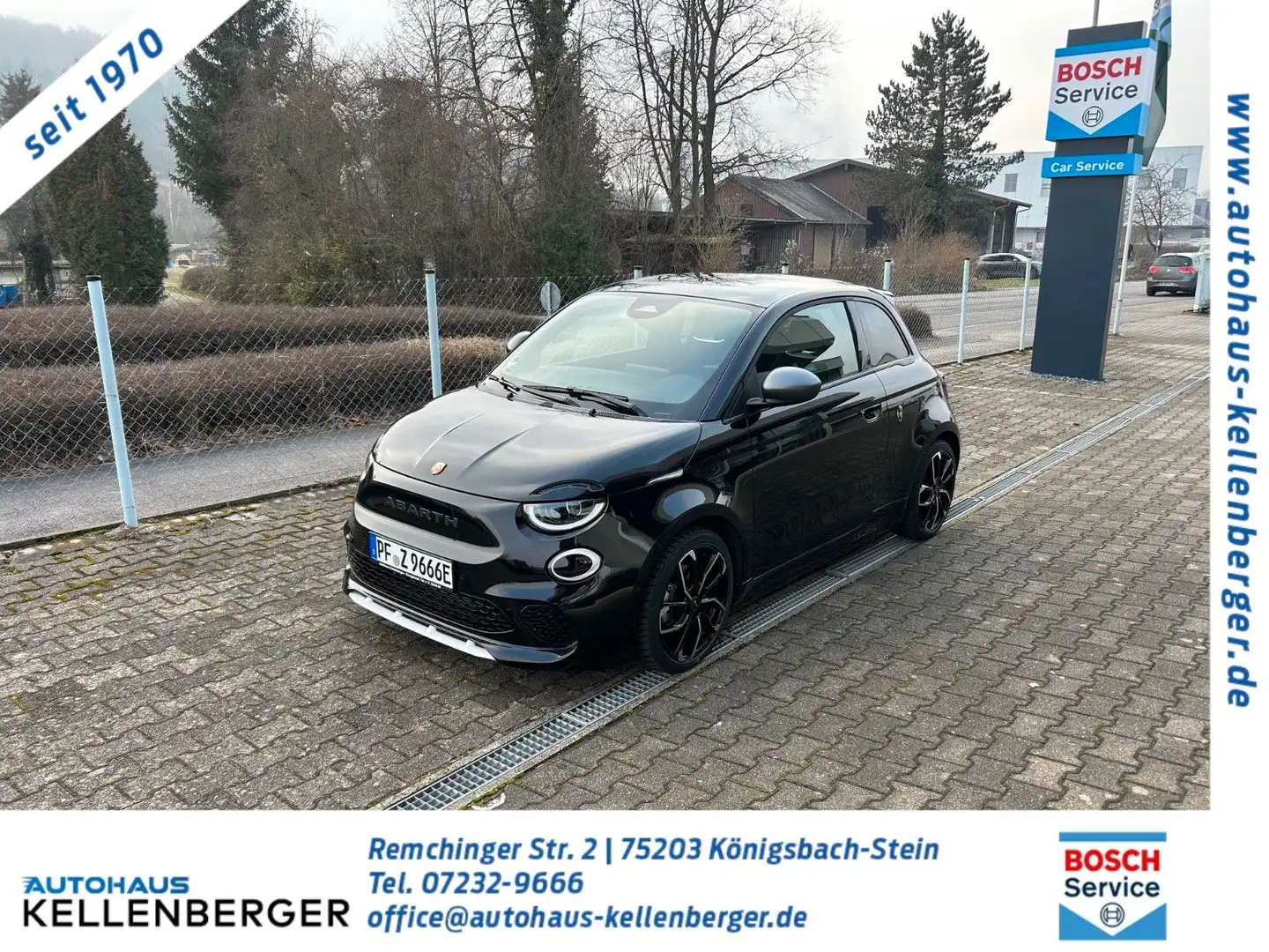 Abarth 500 TURISMO *LED+DAB+RFK+PDC+8FACH Noir - 1