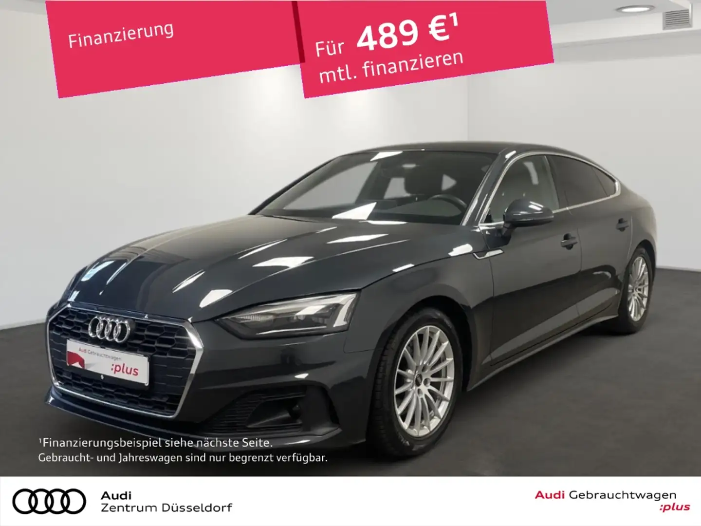 Audi A5 Sportback 35 TDI PANO AHK KAMERA MMI Grau - 1