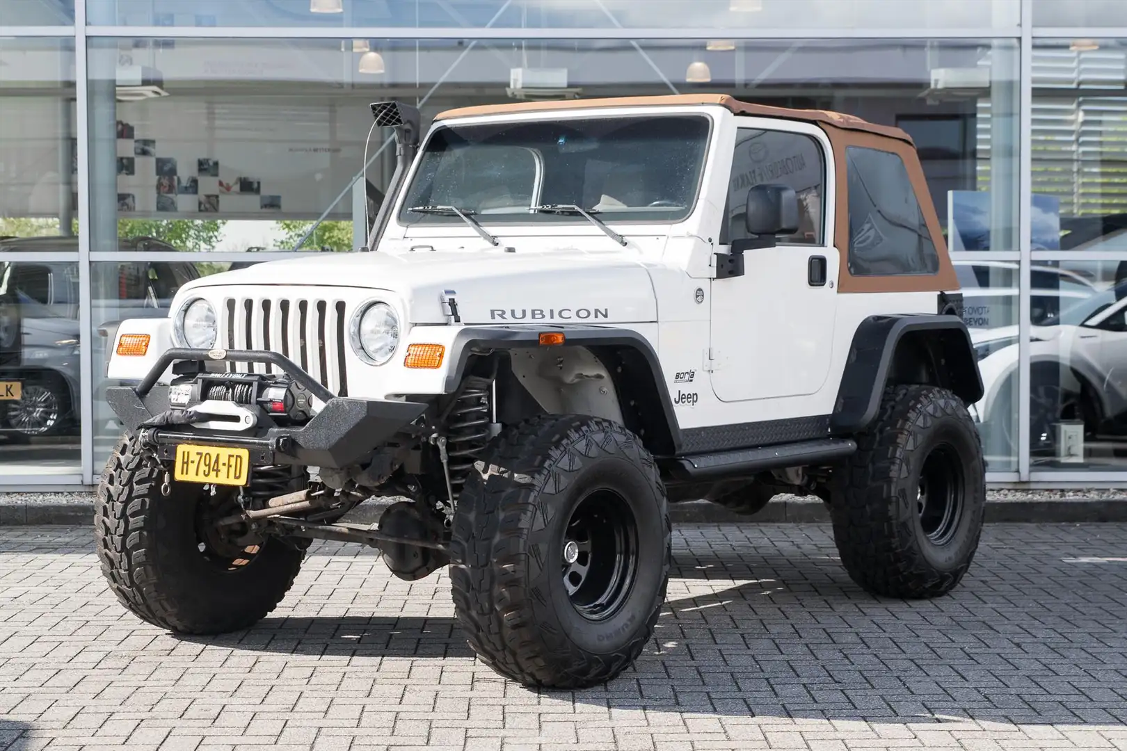 Jeep Wrangler Rubicon Cabriolet Wit - 1