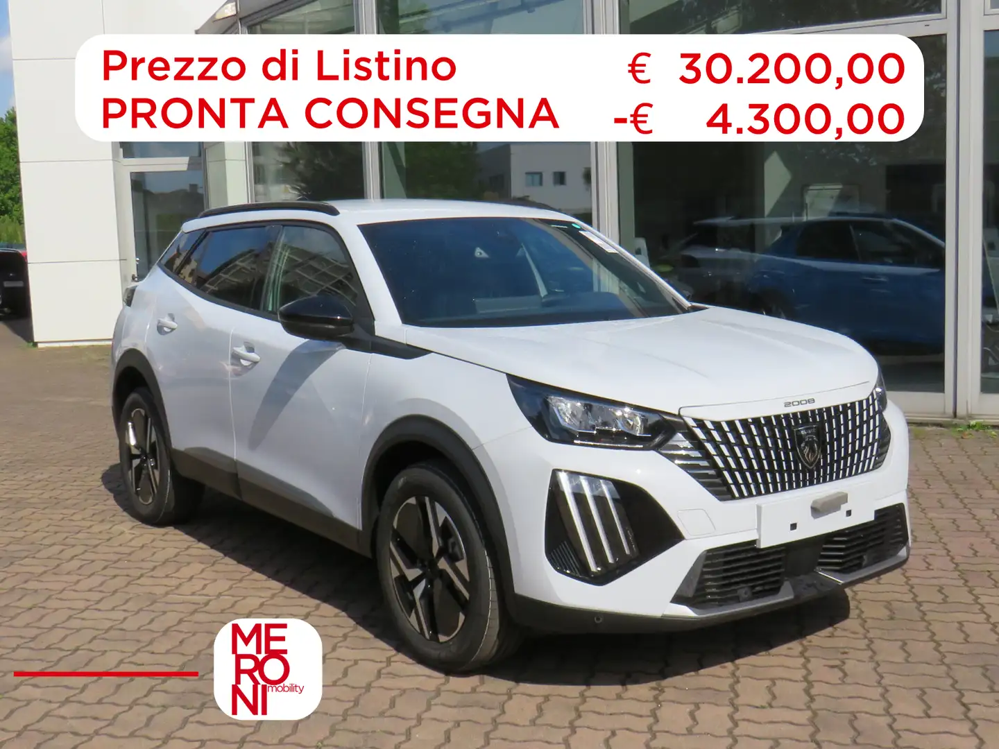 Peugeot 2008 PureTech 100 S&S Allure (PRONTA CONSEGNA) Bianco - 1