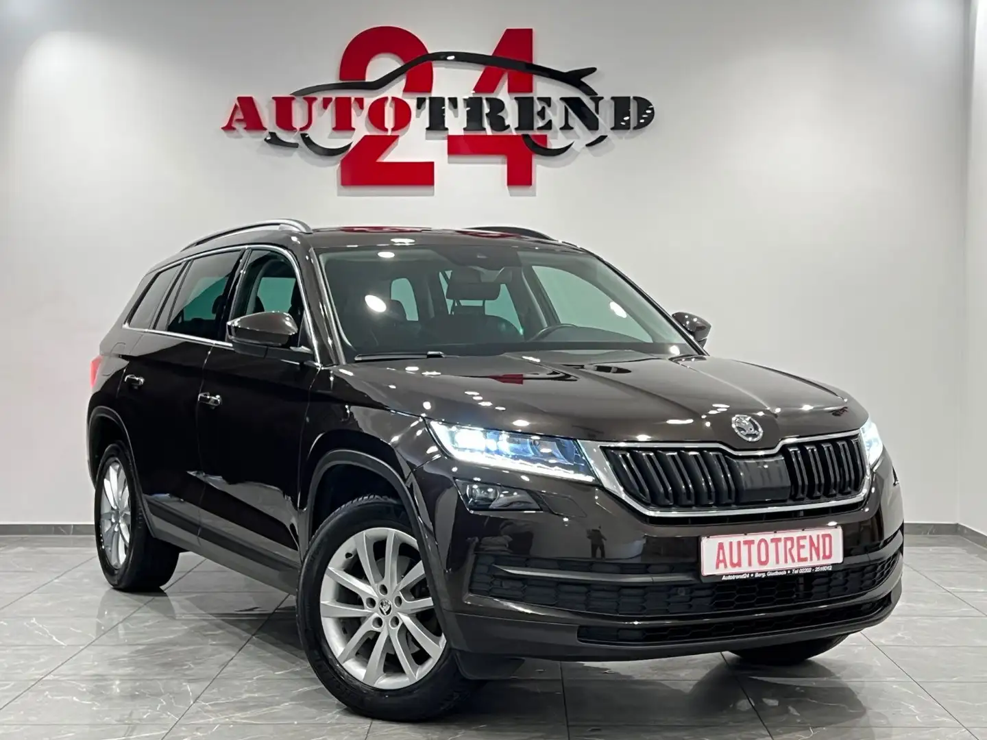 Skoda Kodiaq Ambition 4x4 7-SITZER KAMERA+LED+AHK Brun - 2