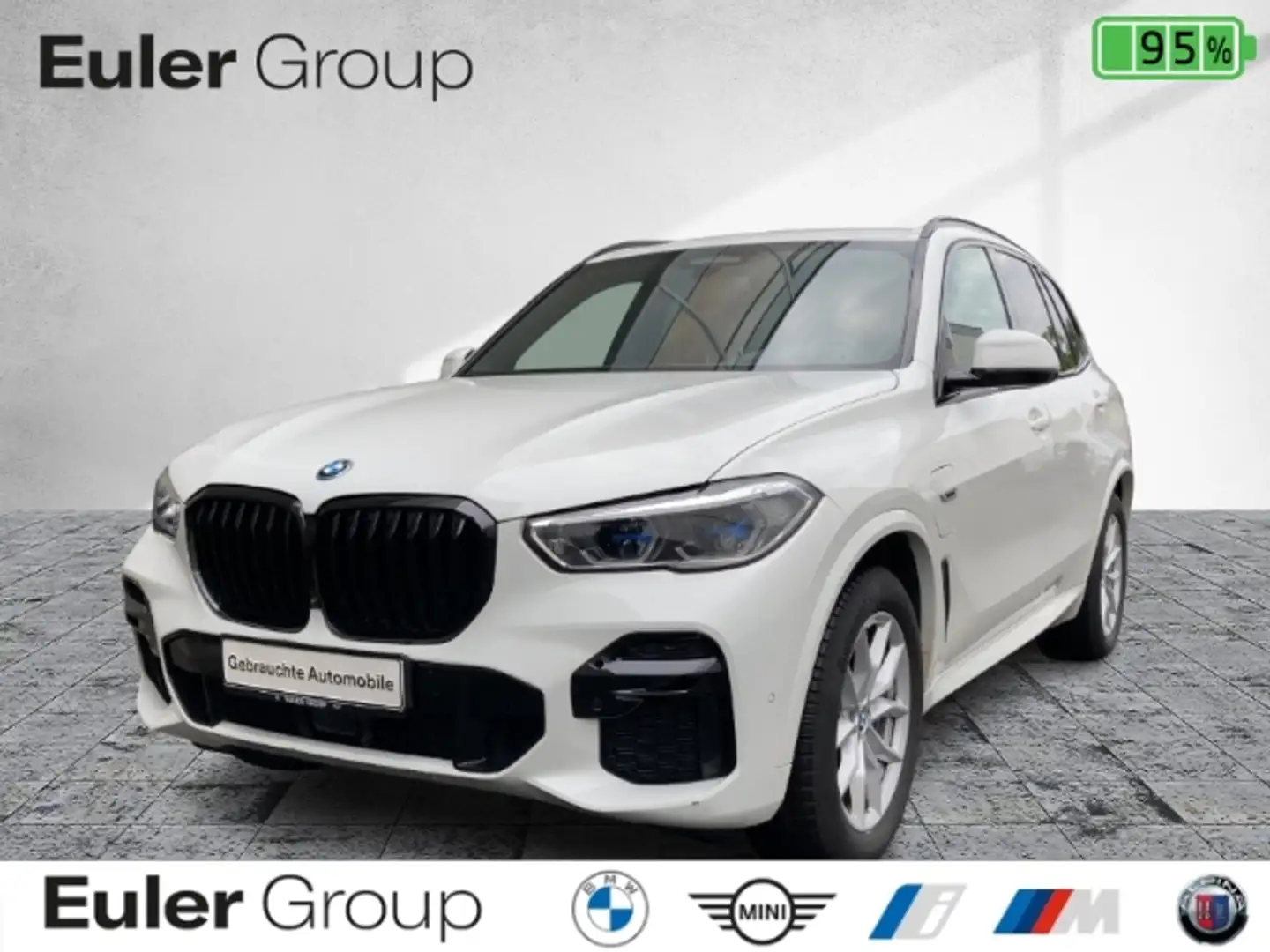BMW X5 xDr45e M-Sport HeadUp Panodach  Leder Digitales Co Weiß - 1