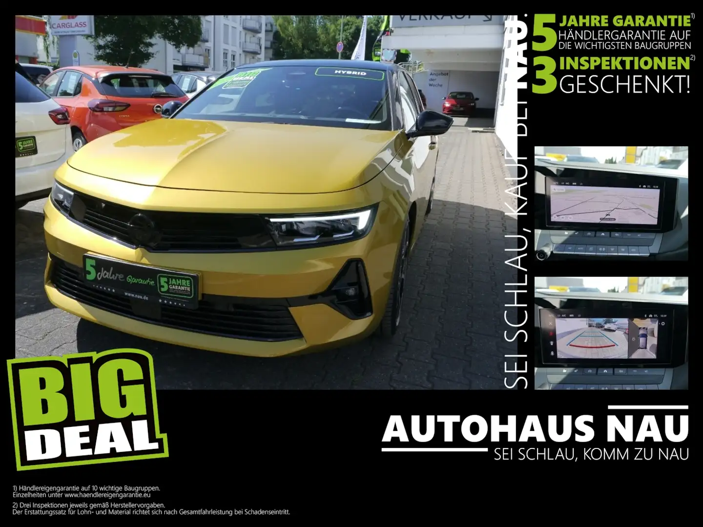 Opel Astra L 1.6 Turbo Plugin GS Line Incl.Big Deal Gelb - 1
