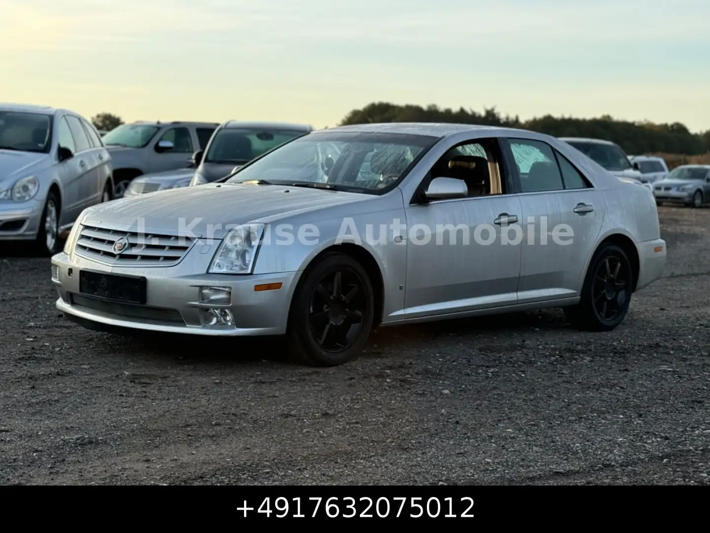 Cadillac STS 3.6 V6 Sport Luxury Autom. Leder Navi Xenon Silber - 2